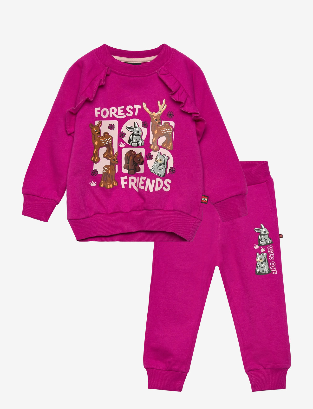 Lego Wear - LWSANYU 704 - SWEAT SET - fuchsia - 0