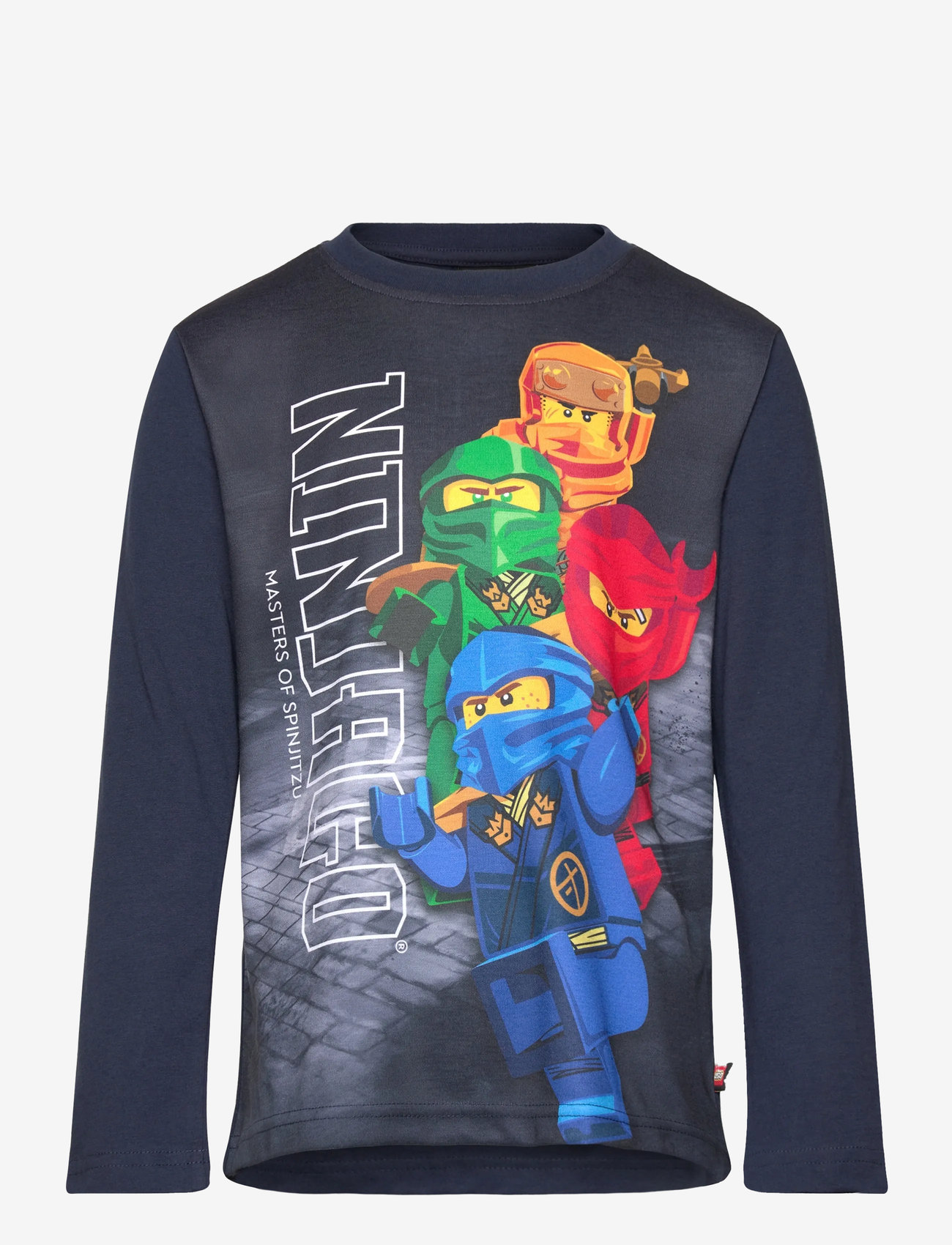 LEGO kidswear - LWTAFFY 620 - T-SHIRT L/S - langärmlige hemden - dark navy - 0