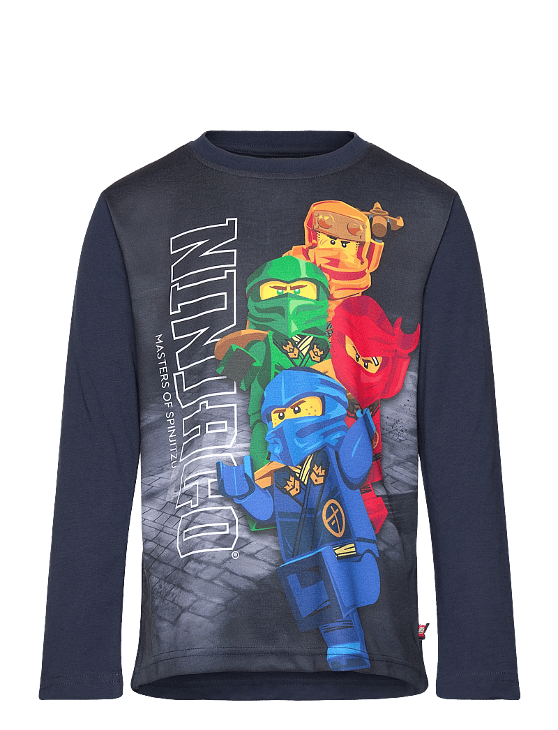LEGO kidswear - LWTAFFY 620 - T-SHIRT L/S - langärmlige hemden - dark navy - 0