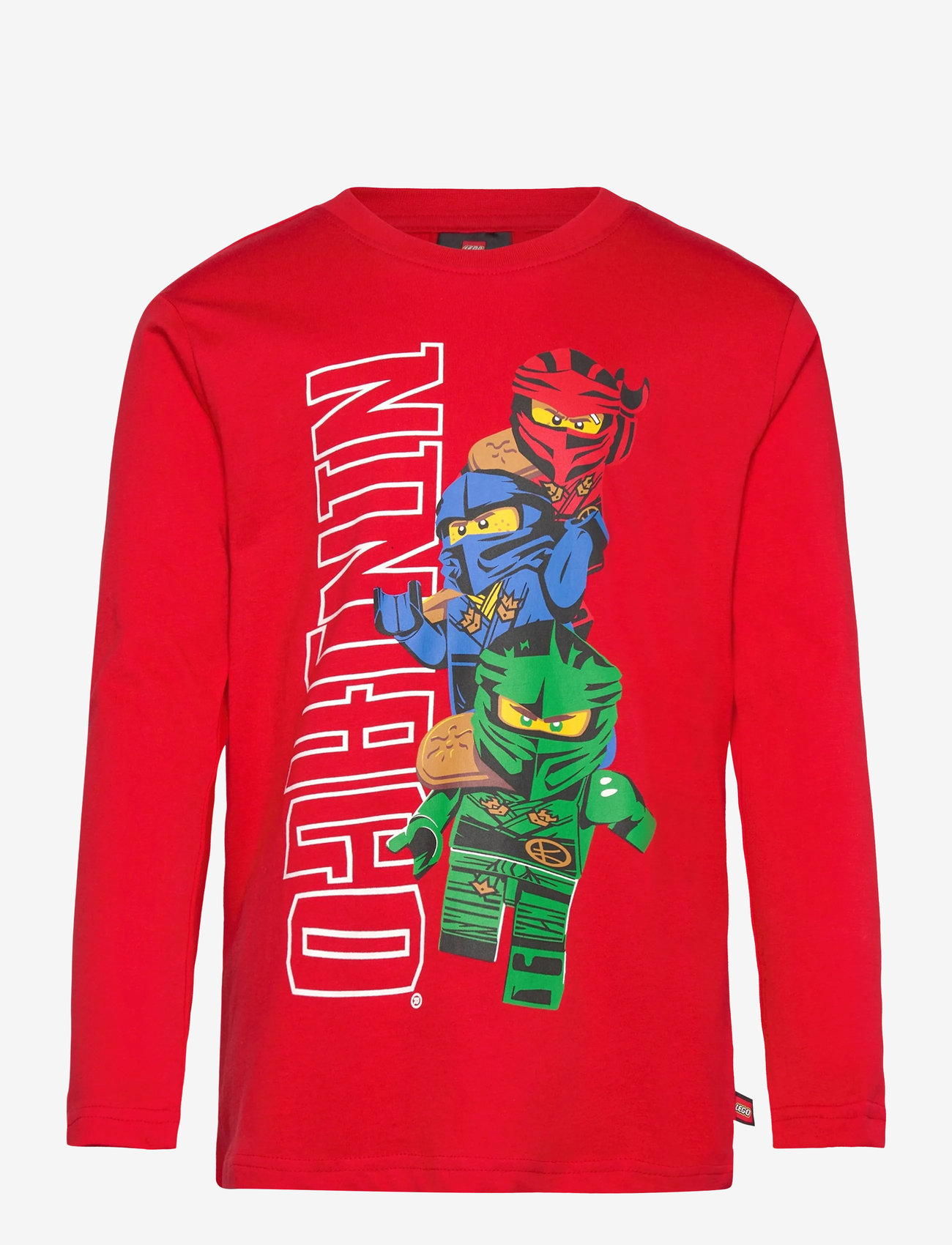 LEGO kidswear - LWTAFFY 622 - T-SHIRT L/S - langärmlige hemden - red - 0