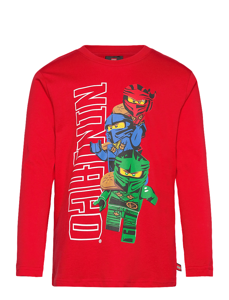 LEGO kidswear - LWTAFFY 622 - T-SHIRT L/S - langärmlige hemden - red - 0