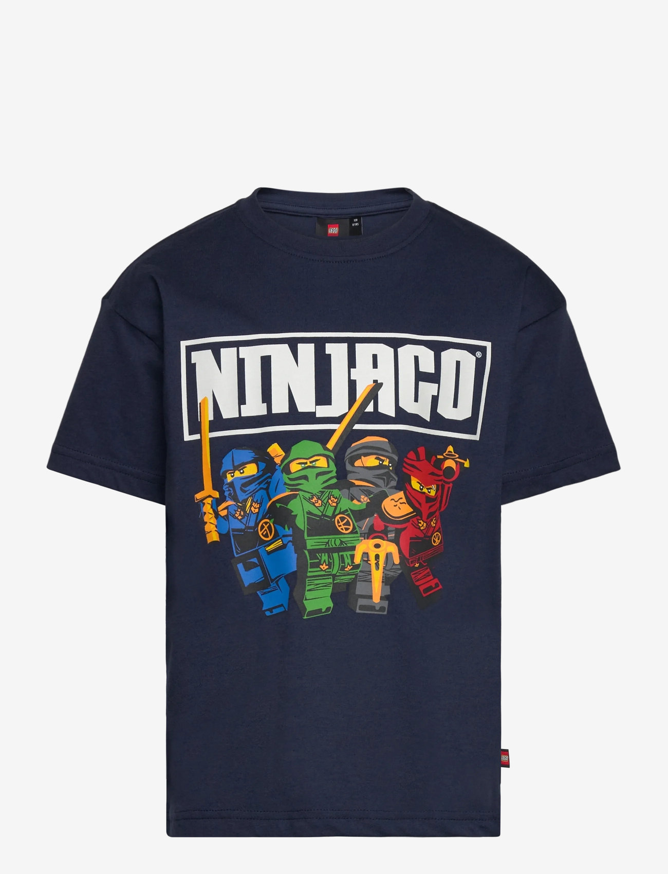 LEGO kidswear - LWTAFFY 621 - T-SHIRT S/S - kortärmade skjortor - dark navy - 0