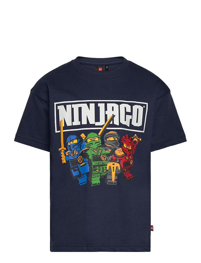 LEGO kidswear - LWTAFFY 621 - T-SHIRT S/S - kortärmade skjortor - dark navy - 0