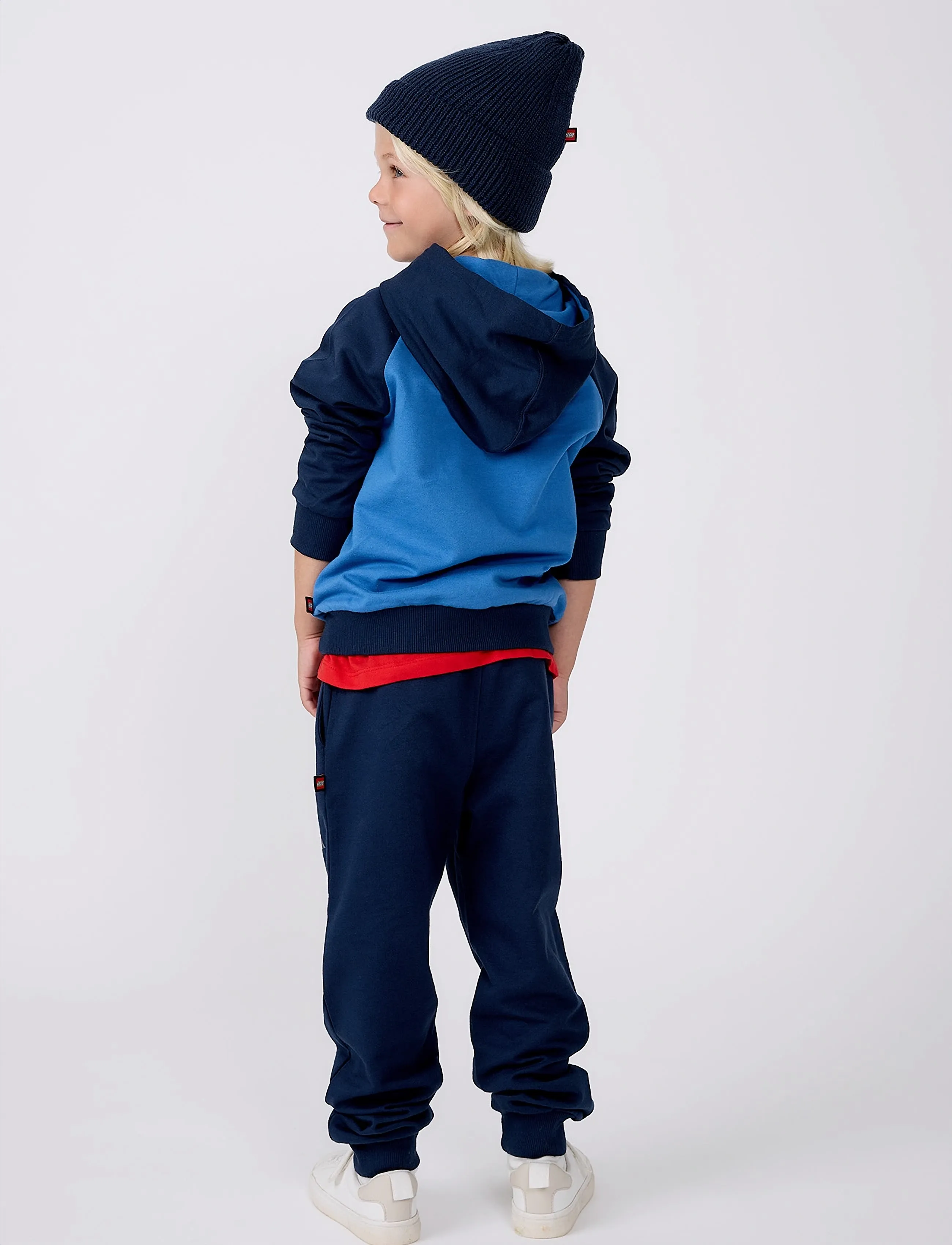 Lego Wear - LWSIAN 109 - HOODED SWEATSHIRT - kapuutsiga dressipluusid - dark navy - 4
