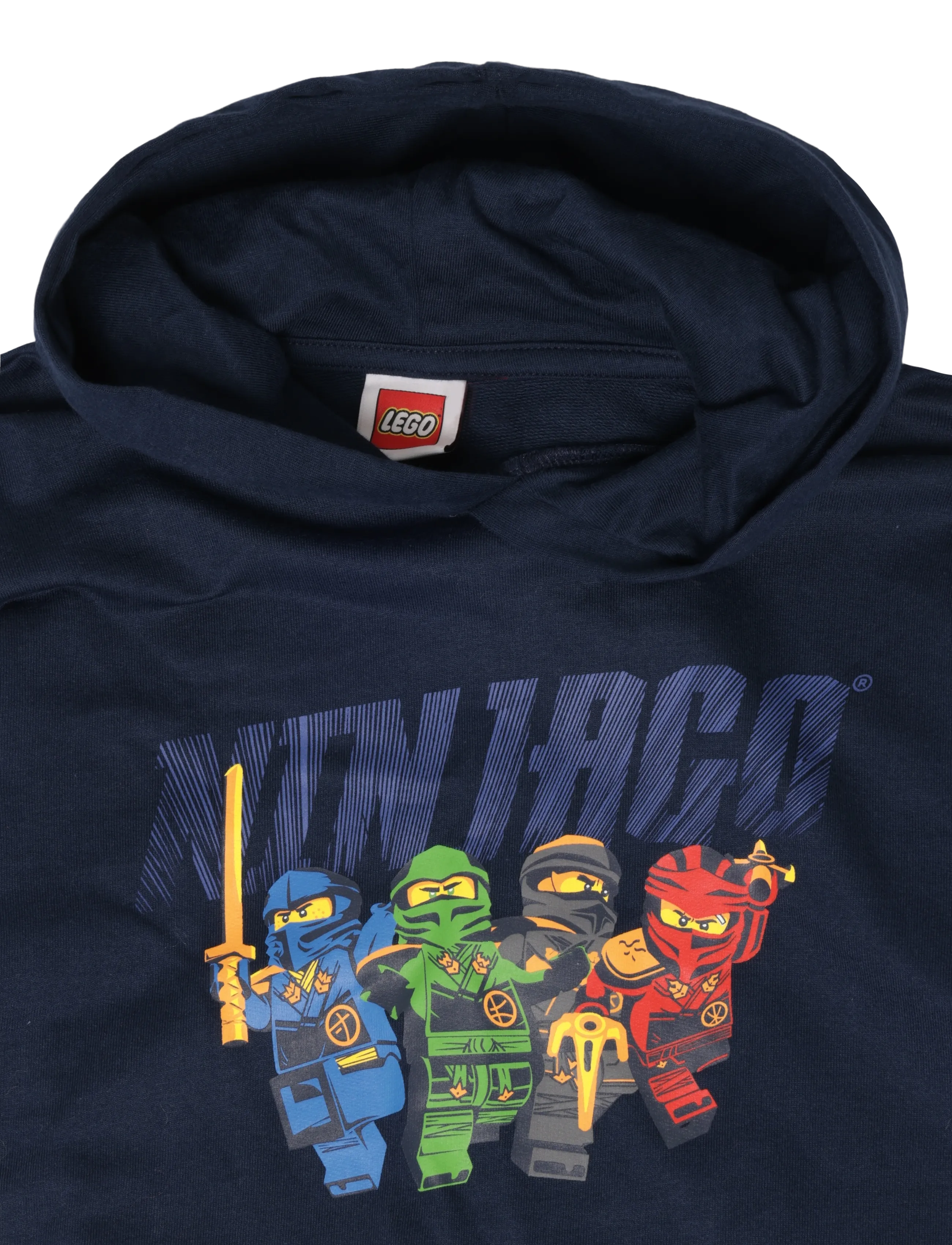 Lego Wear - LEGO® NINJAGO® Hooded Sweatshirt - LWSIAN 103 - huvtröjor - dark navy - 2