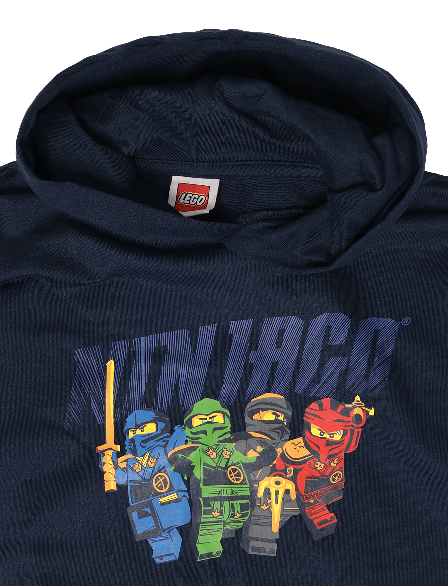 Lego Wear - LEGO® NINJAGO® Hooded Sweatshirt - LWSIAN 103 - huvtröjor - dark navy - 2