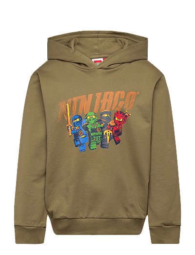 Lego Wear LEGO® NINJAGO® Hooded Sweatshirt - LWSIAN 103 - Kapuzenpullover - OLIVE GREEN / khaki/green