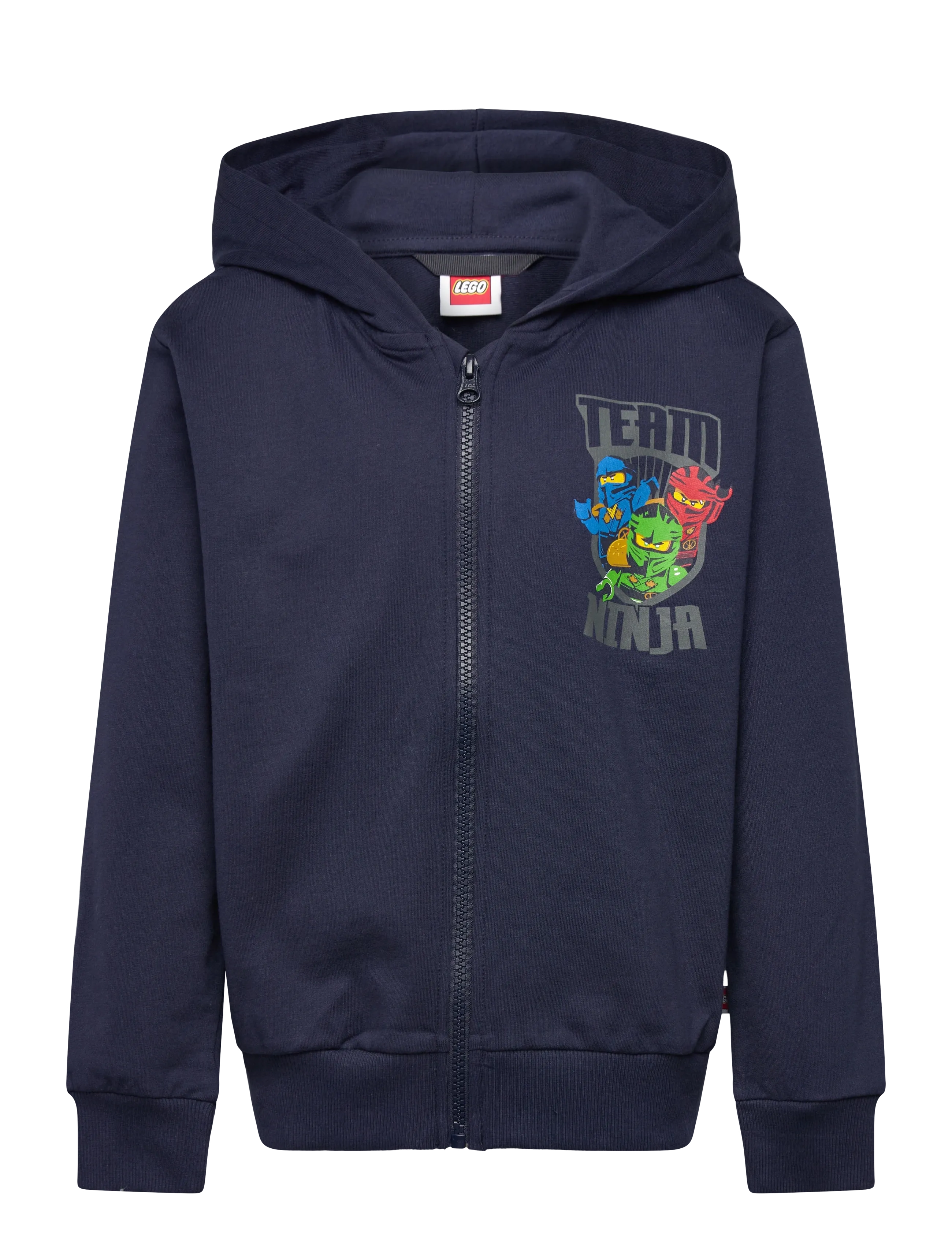 LEGO WEAR Lego Ninjago Hooded Sweatshirt - Lwsian 102 Navy - 104 - Kinder