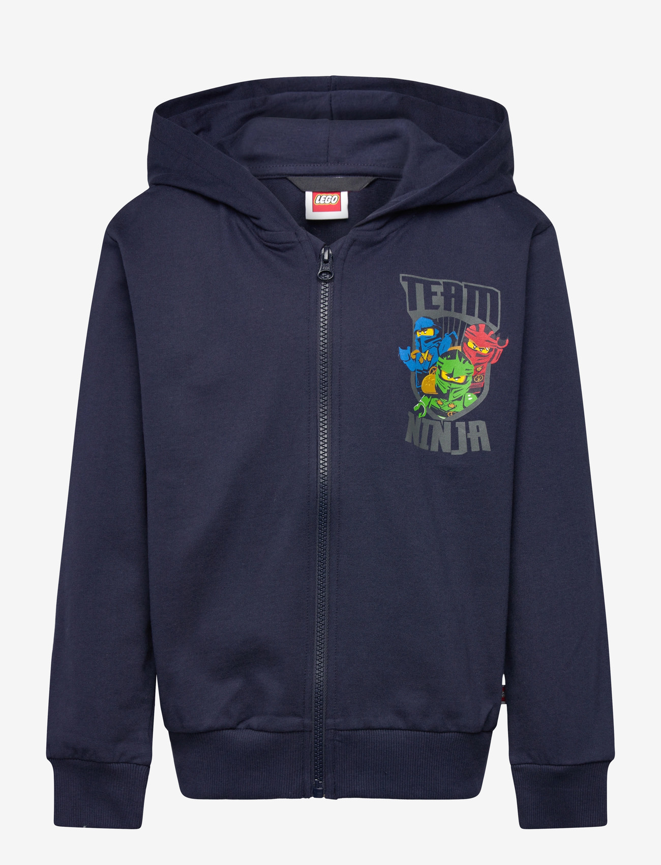 LEGO kidswear - LWSIAN 102 - HOODED SWEATSHIRT - huvtröjor - dark navy - 1