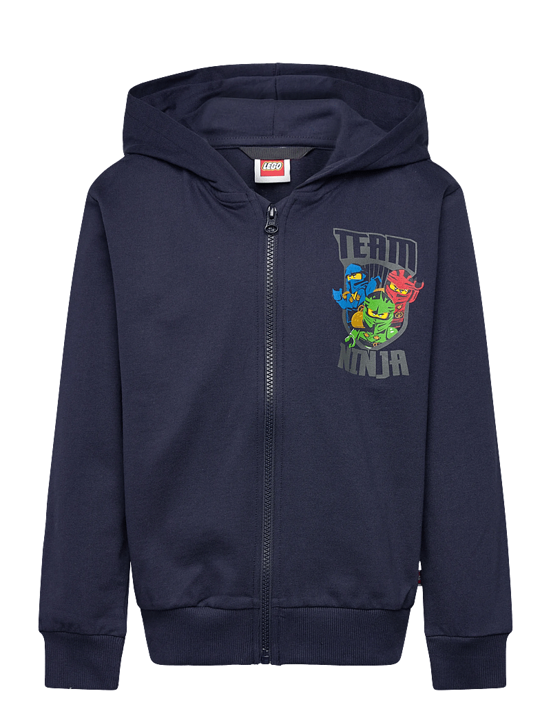 LEGO kidswear - LWSIAN 102 - HOODED SWEATSHIRT - huvtröjor - dark navy - 1