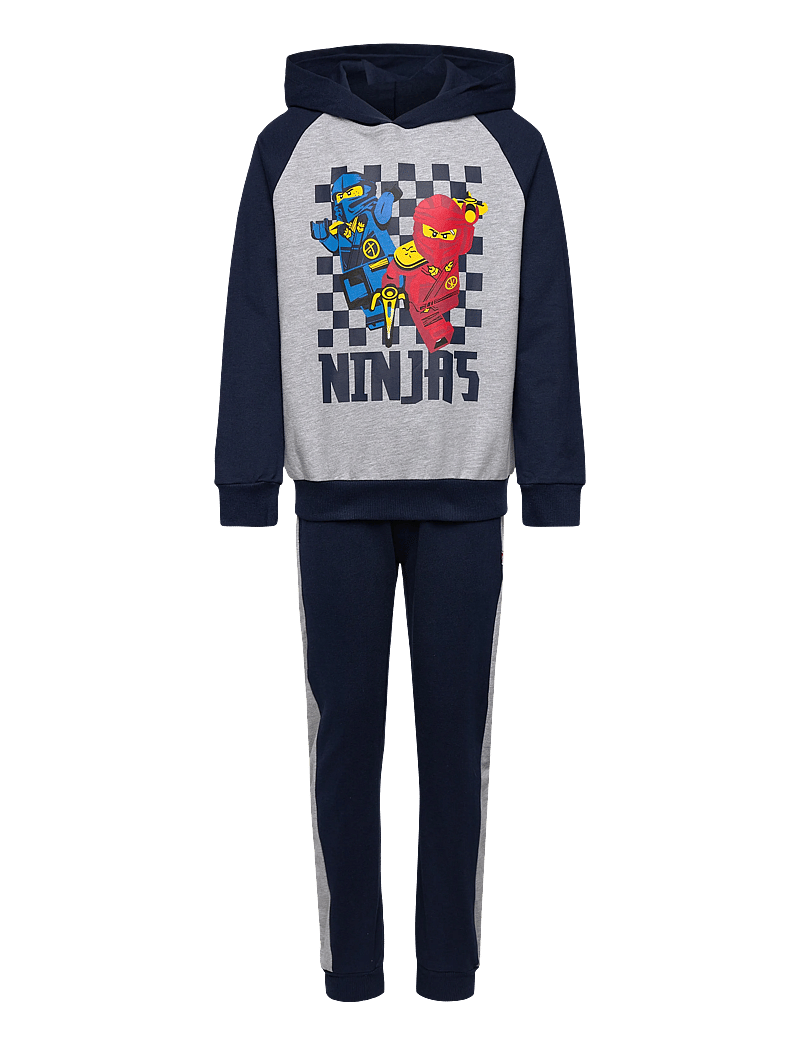 LEGO kidswear - LWSIAN 106 - SWEAT SET - sweatshirts - dark navy - 1