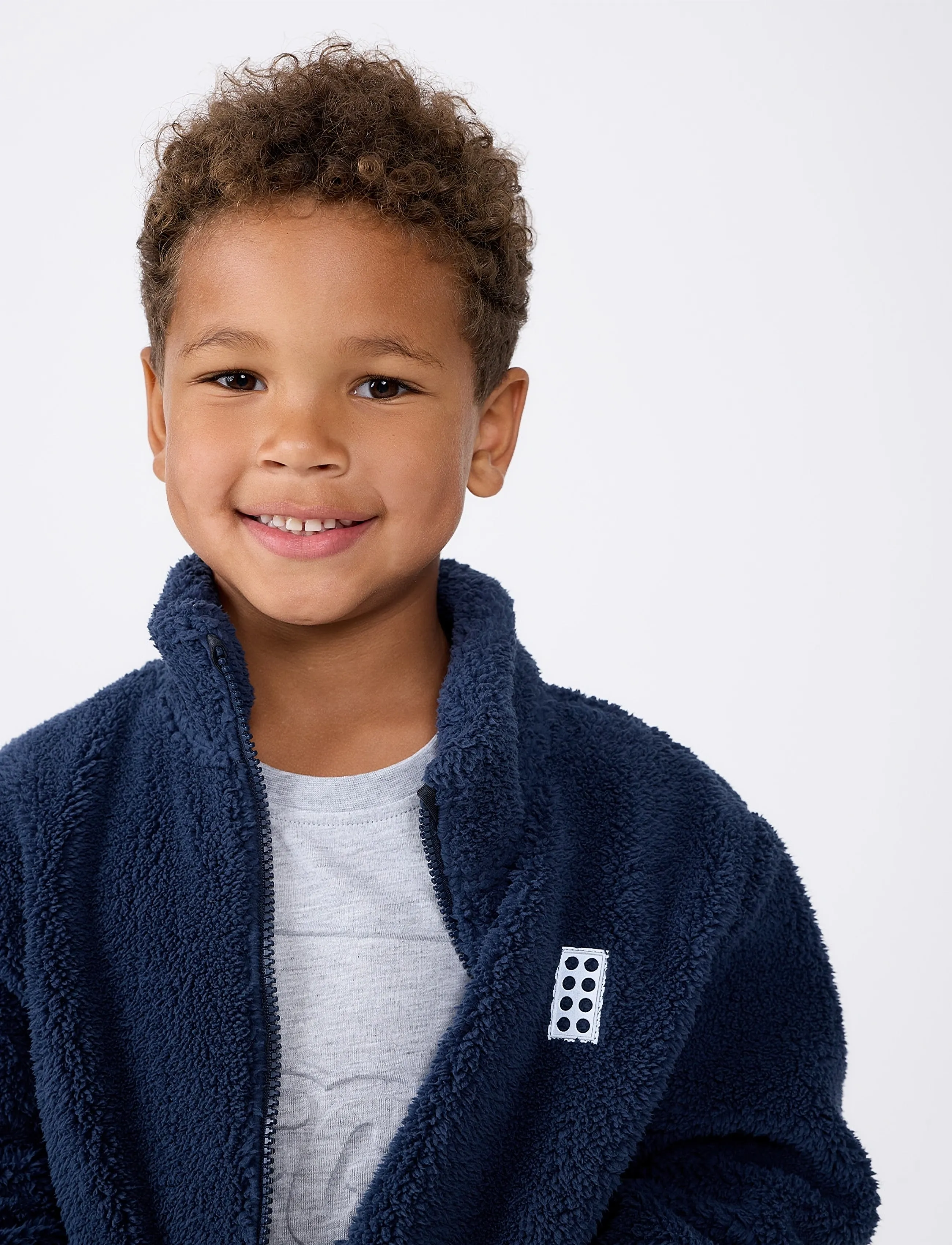 Lego Wear - LWSIAN 201 - TEDDY JACKET - fleece jackets - dark navy - 4