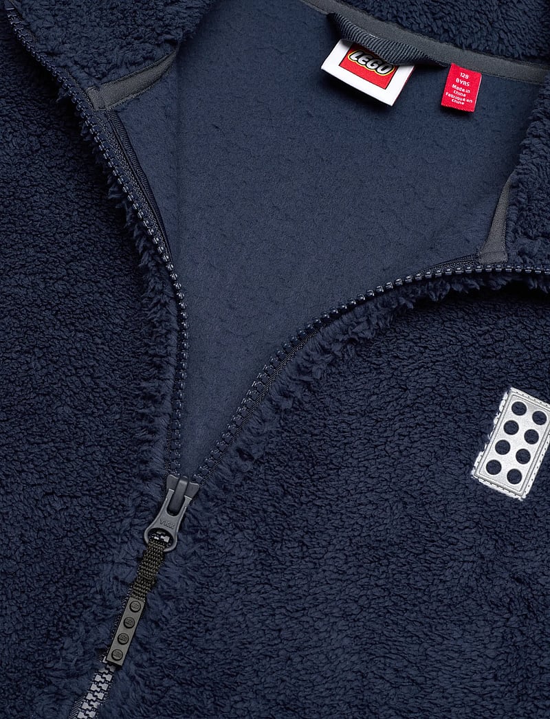 LEGO kidswear - LWSIAN 201 - TEDDY JACKET - flísjakkar - dark navy - 2