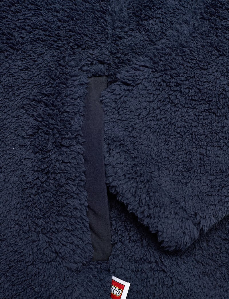 LEGO kidswear - LWSIAN 201 - TEDDY JACKET - flísjakkar - dark navy - 3