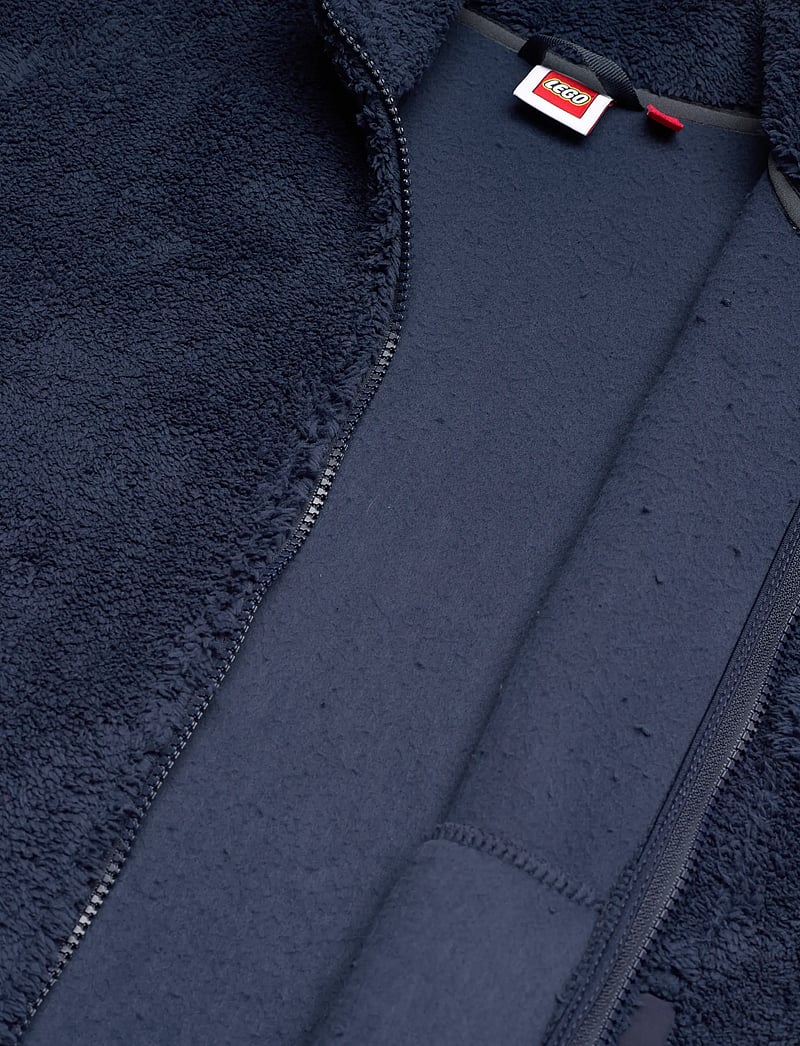 LEGO kidswear - LWSIAN 201 - TEDDY JACKET - flísjakkar - dark navy - 4