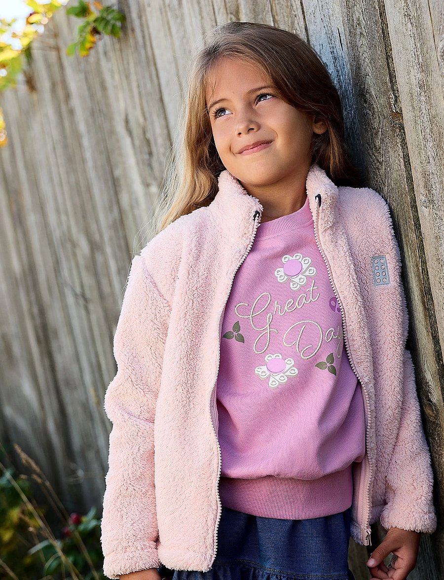 Lego Wear - LWSIAN 201 - TEDDY JACKET - fleecejacken - rose - 5