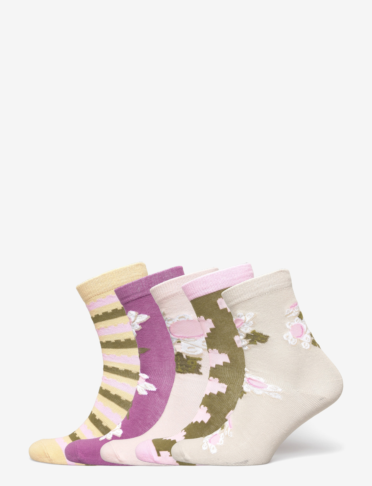 LEGO kidswear - LWAYO 102 - 5-PACK SOCKS - strumpor - dark off white - 0