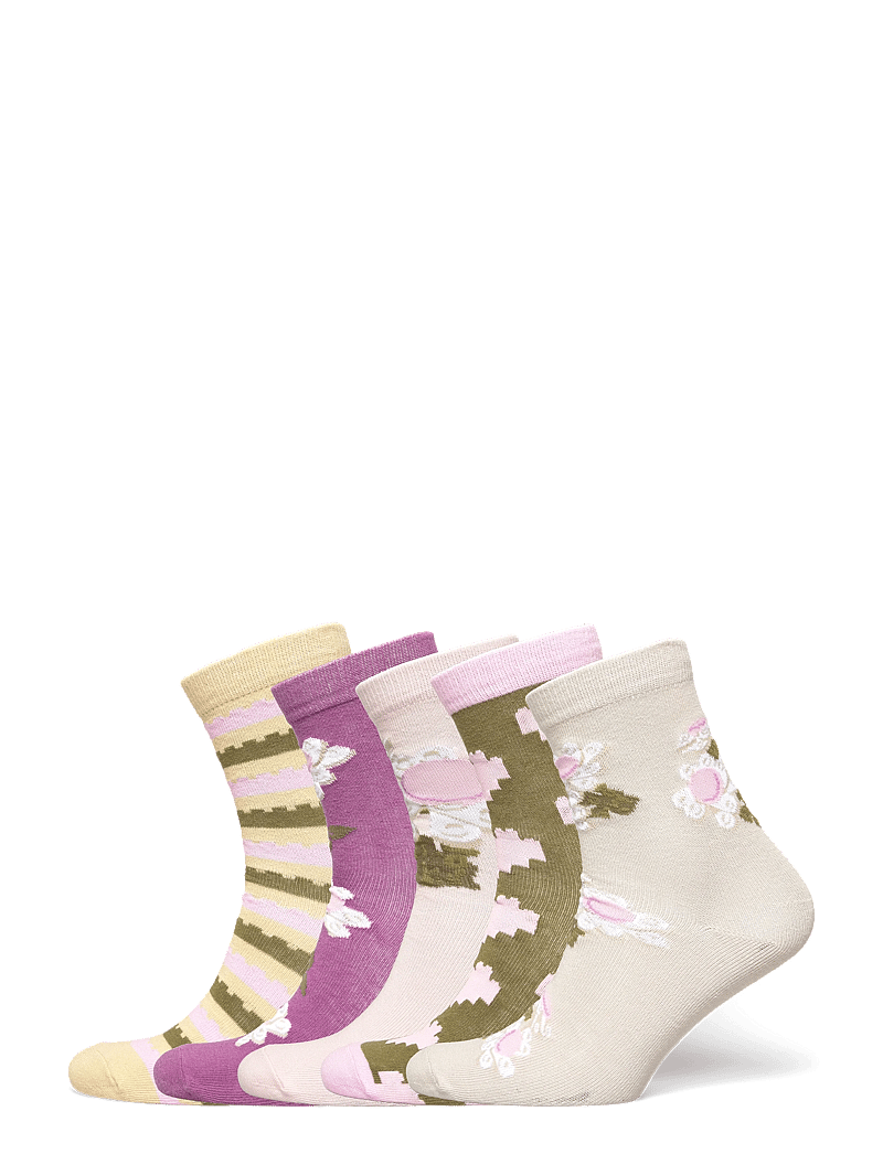 LEGO kidswear - LWAYO 102 - 5-PACK SOCKS - strumpor - dark off white - 0