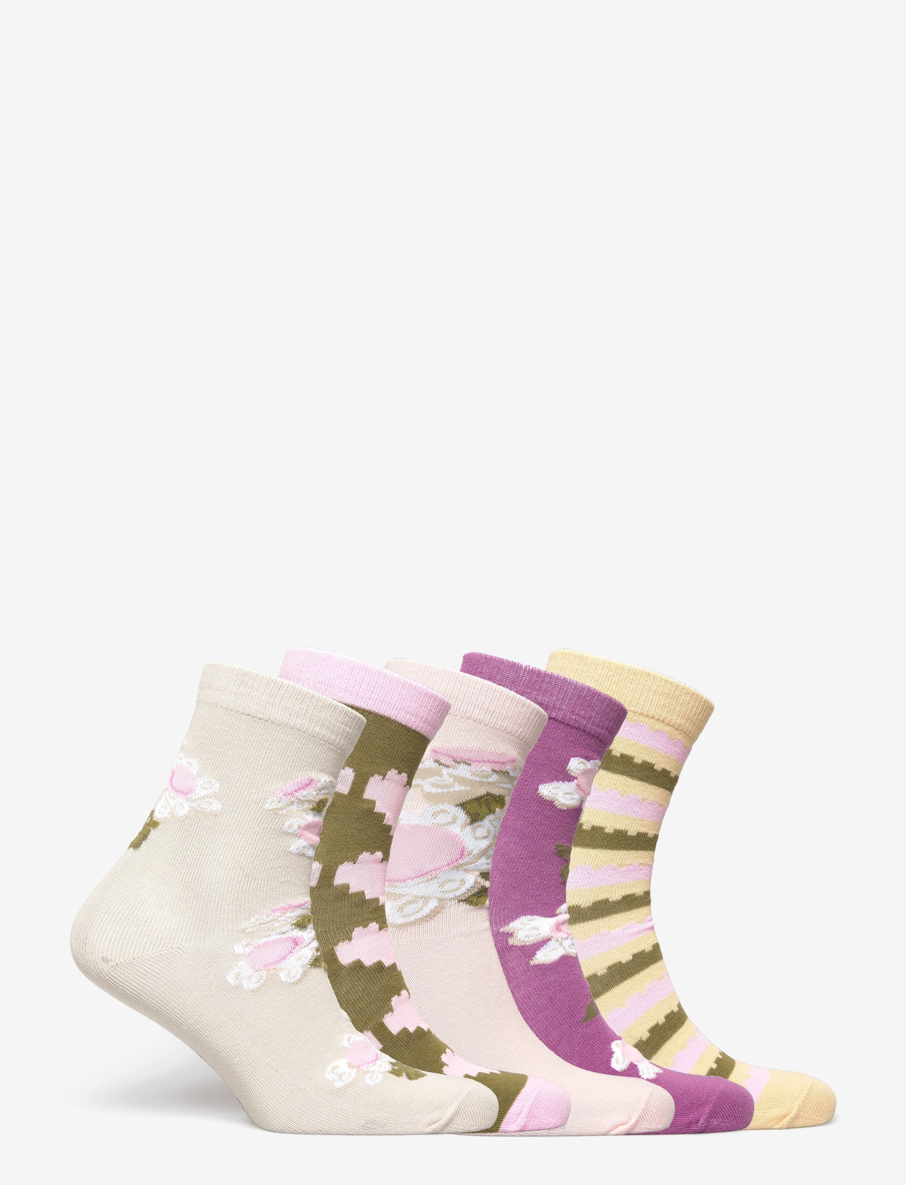 LEGO kidswear - LWAYO 102 - 5-PACK SOCKS - strumpor - dark off white - 1