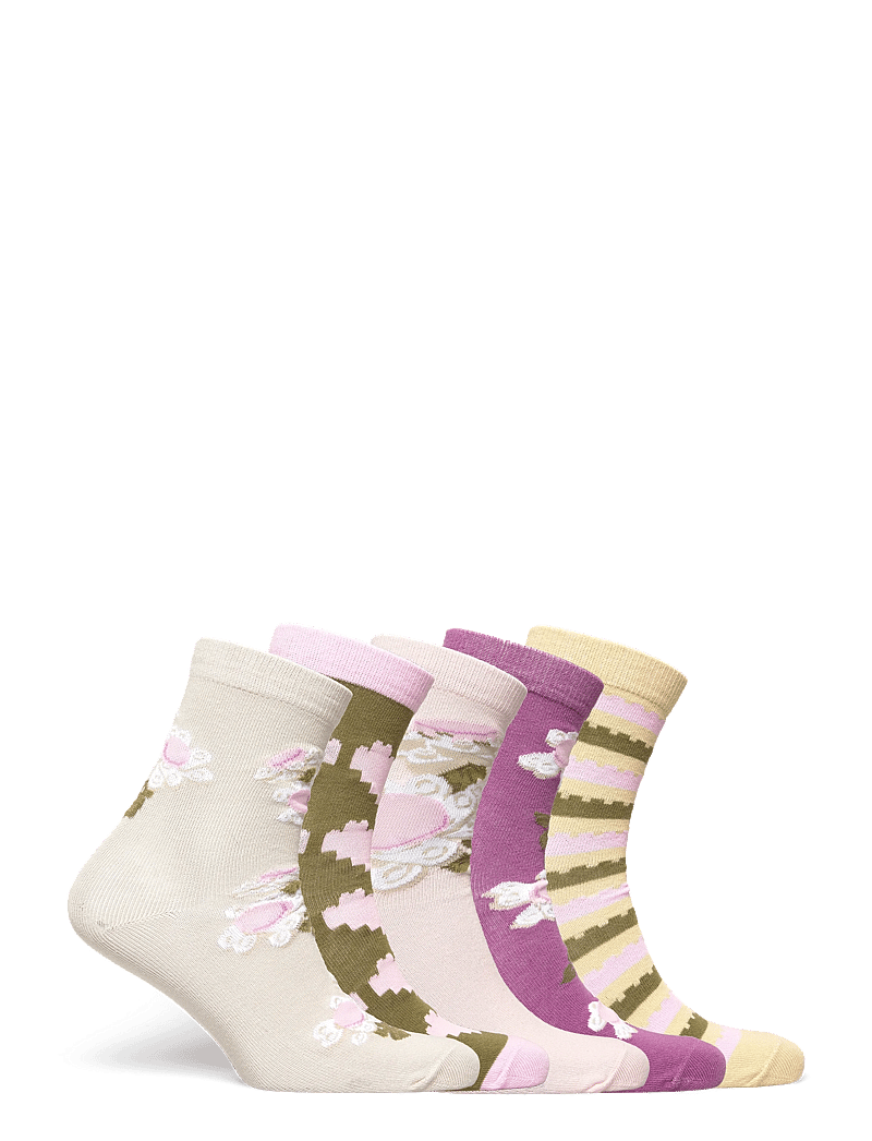 LEGO kidswear - LWAYO 102 - 5-PACK SOCKS - strumpor - dark off white - 1