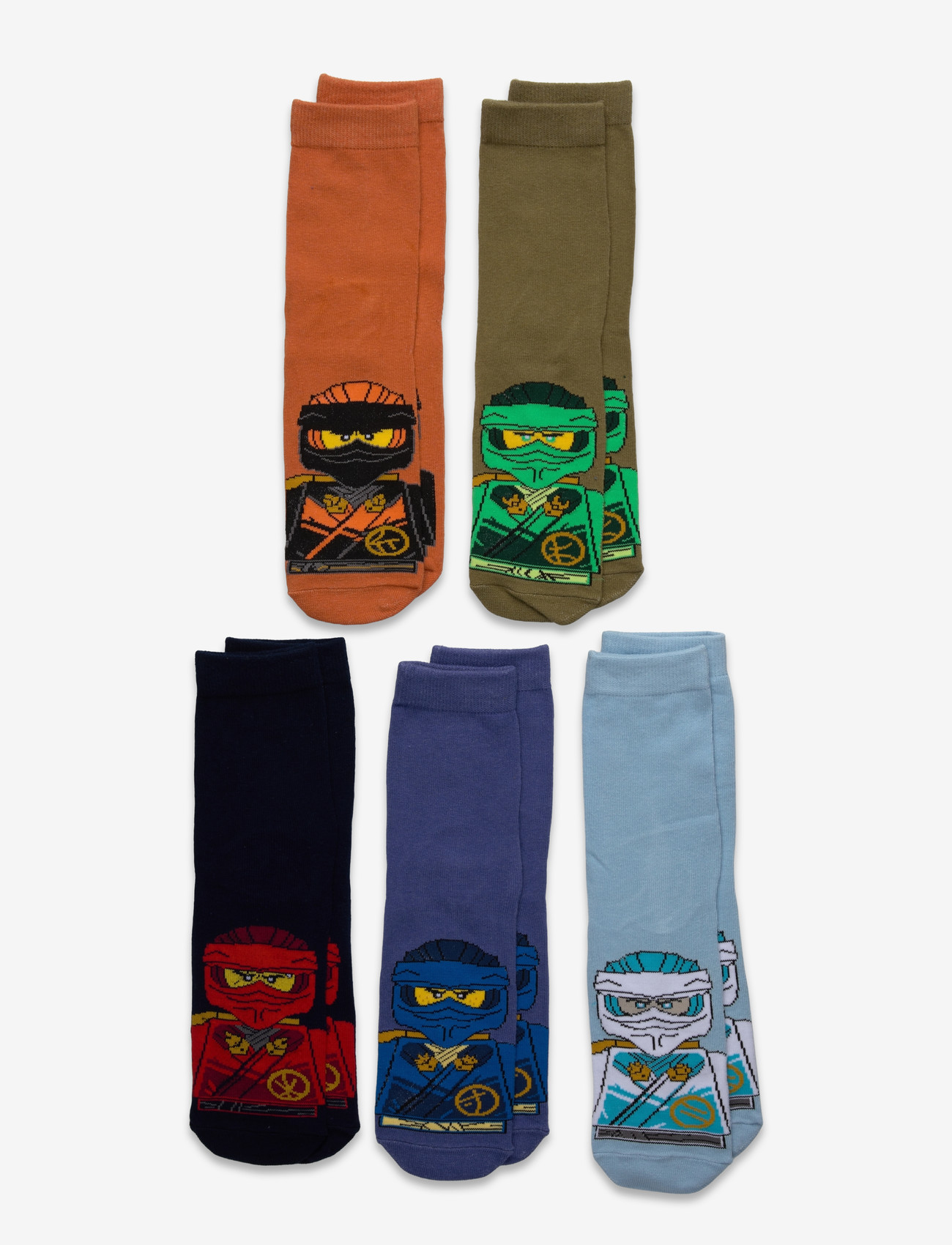 LEGO kidswear - LWAIKO 102 - 5-PACK SOCKS - strumpor - dark navy - 0