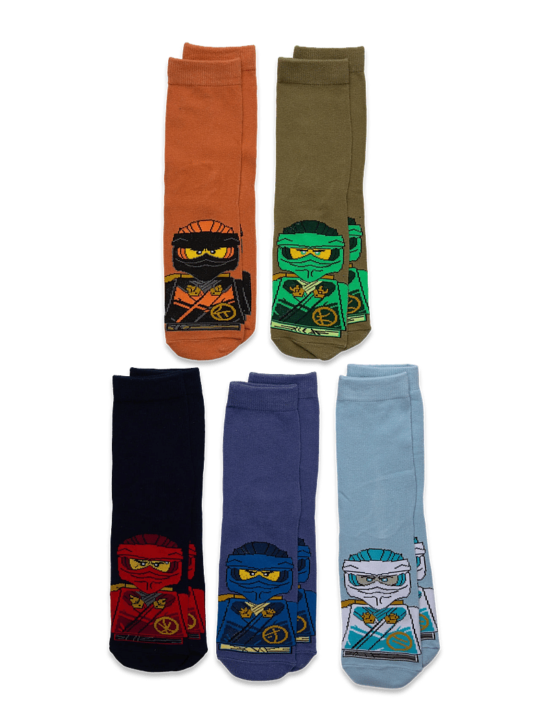 LEGO kidswear - LWAIKO 102 - 5-PACK SOCKS - strumpor - dark navy - 0
