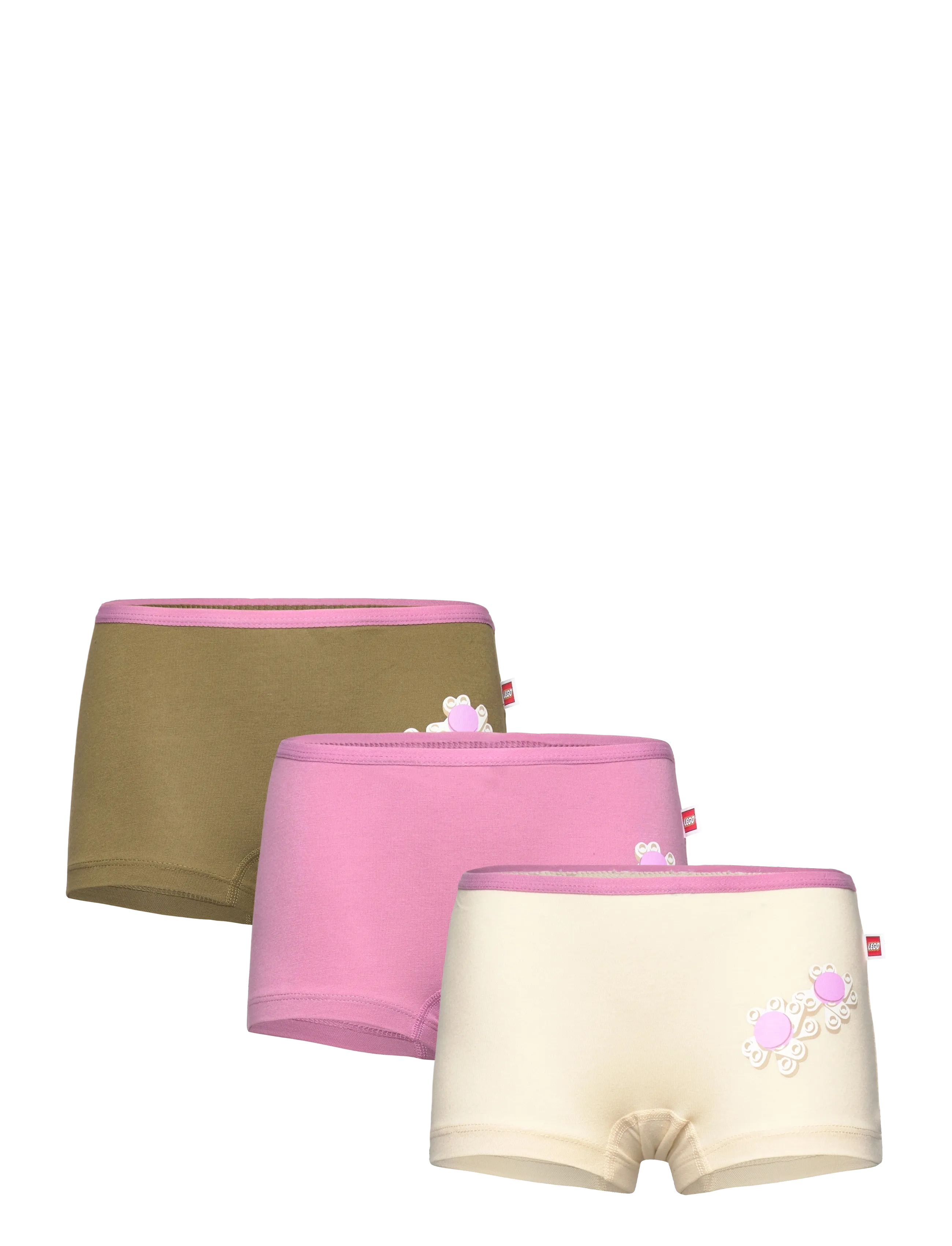 Lego Wear Lwayo 101 - 3-Pack Hipsters, 110-1, Pink, Trusser > Hipster & Boyshorts, Dame
