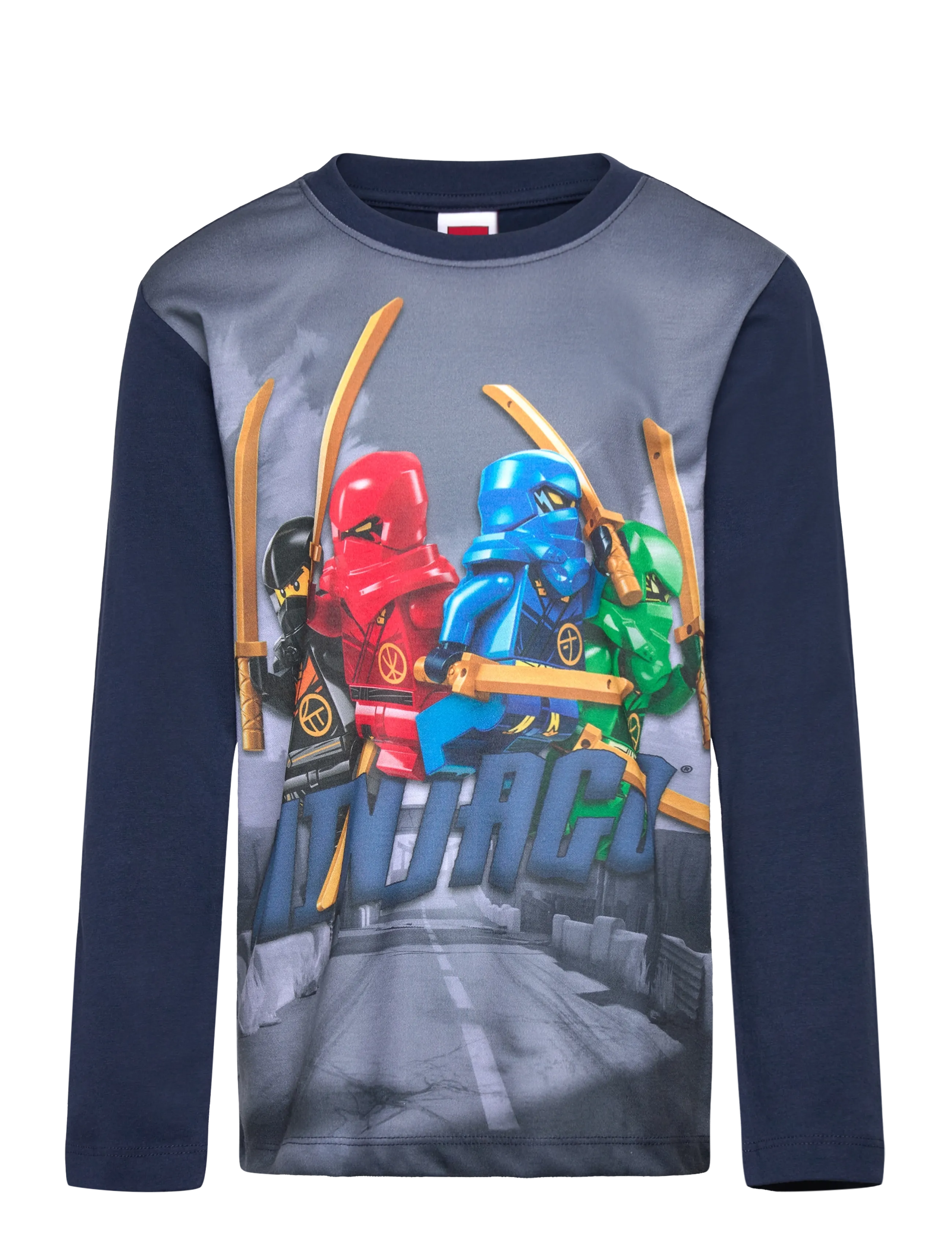 LEGO WEAR Lwtaj 101 - T-Shirt L/S Navy - 110 - Kinder