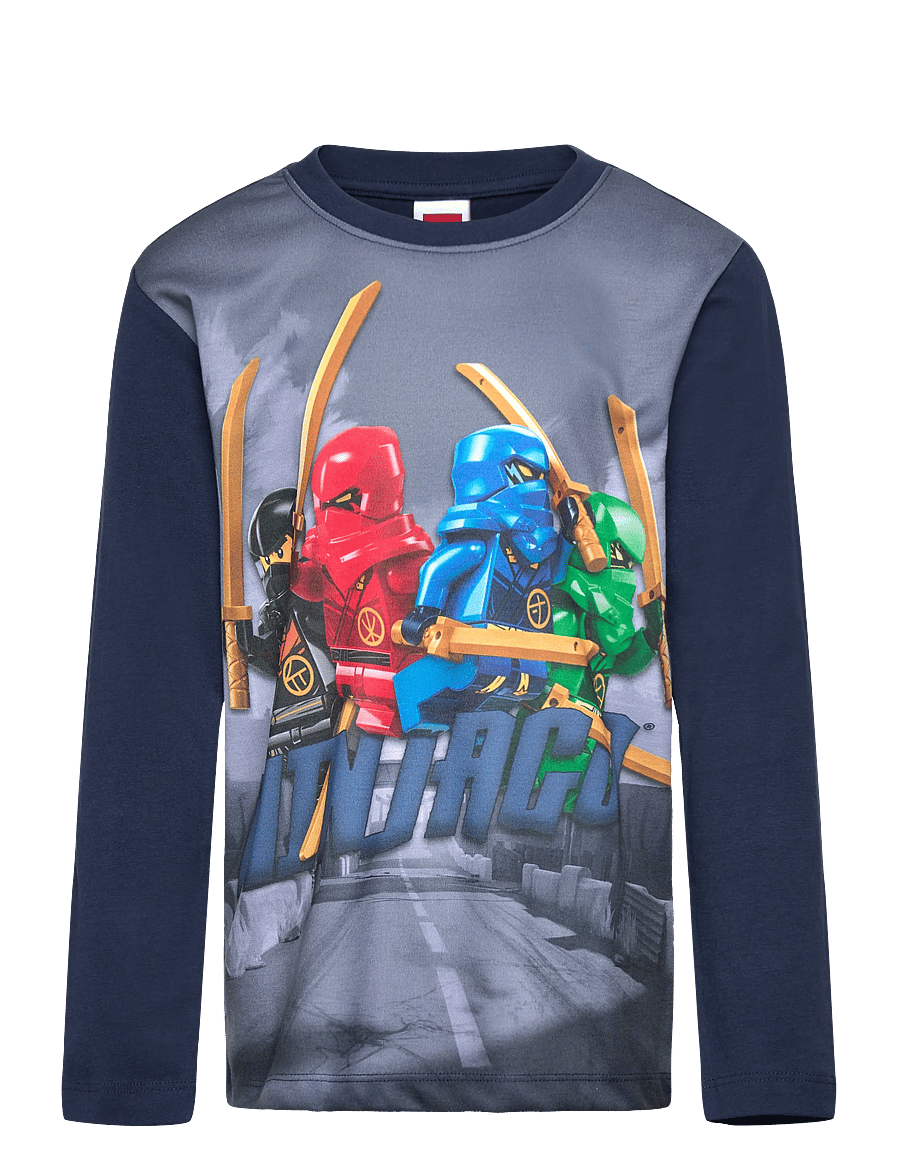 Lego Wear - LWTAJ 101 - T-SHIRT L/S - skyrtur - dark navy - 0
