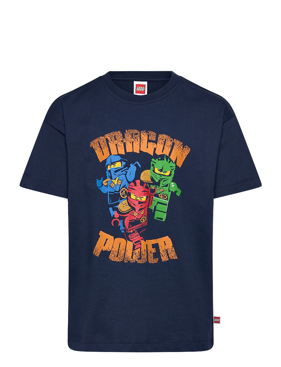 Lego Wear - LEGO® NINJAGO® T-Shirt S/S - LWTAJ 105 - kortärmade skjortor - dark navy - 0