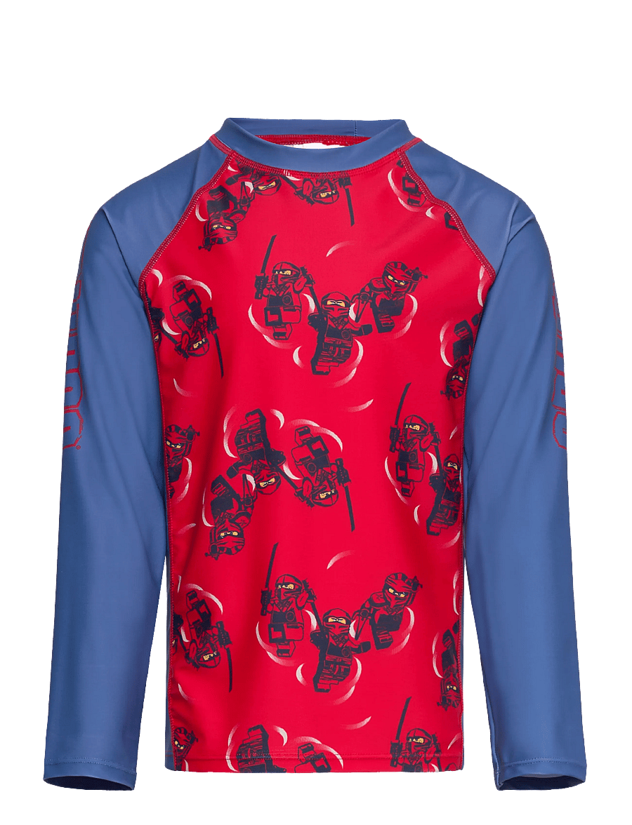 Lego Wear - LWAIKO 306 - SWIM T-SHIRT L/S - hauts de maillot de bain - red - 0