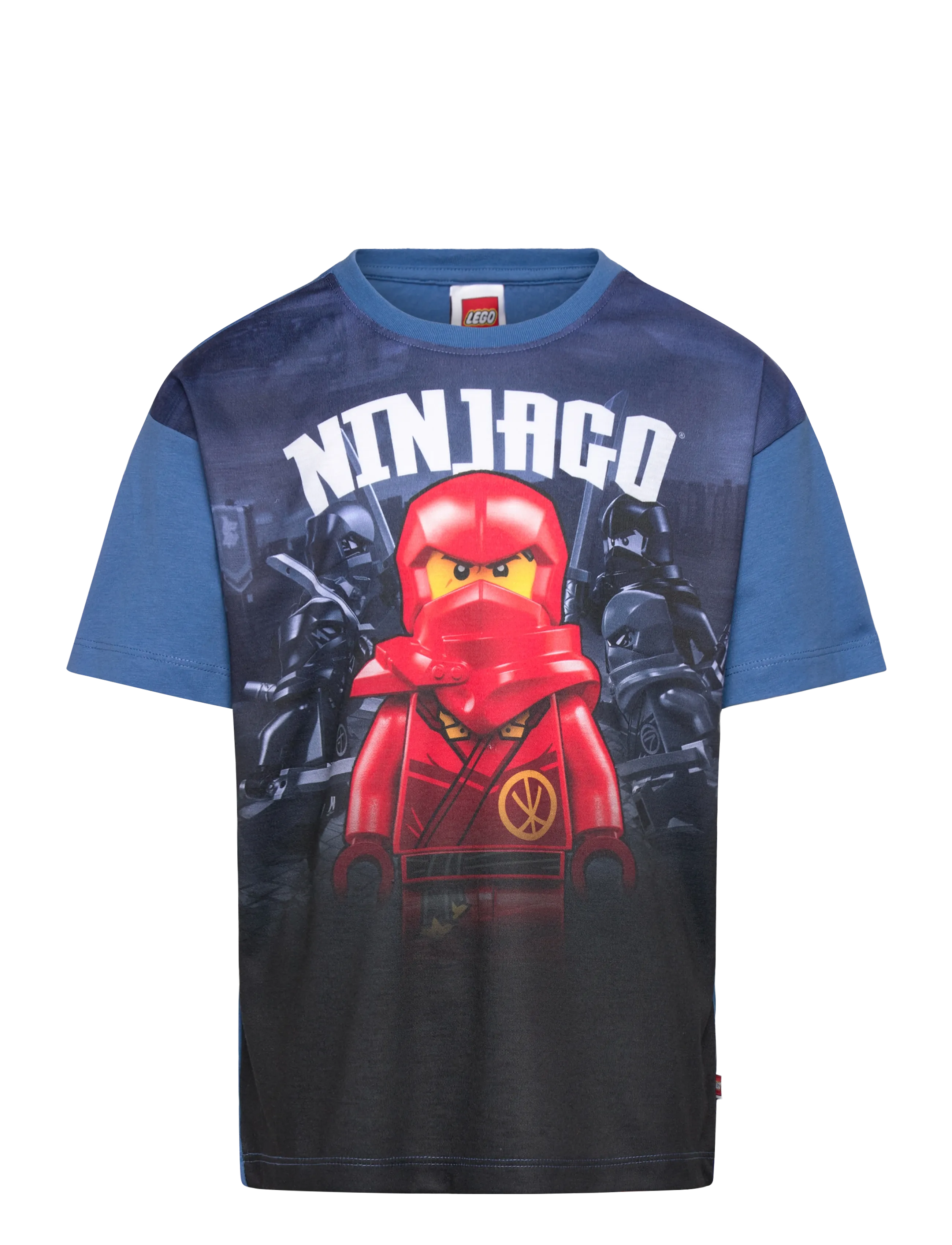Lego Wear Lwtaj 104 - T-Shirt S/S, 110, Blue, Skjorter > Kortærmede Shirts, Børn