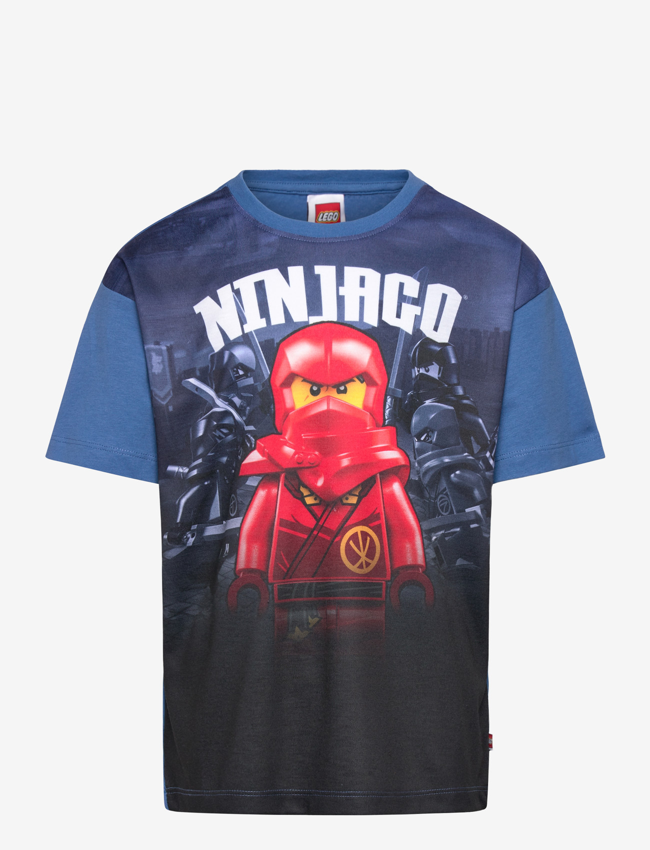 LEGO kidswear - LWTAJ 104 - T-SHIRT S/S - kortärmade skjortor - blue - 0