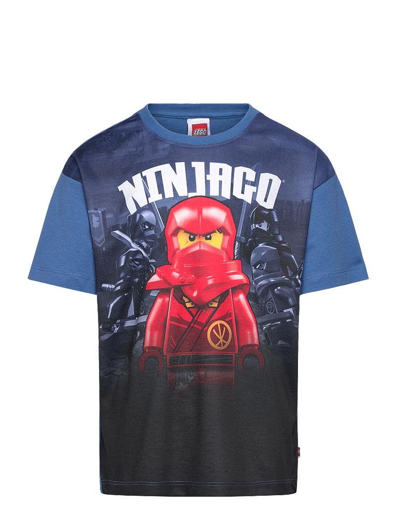 LEGO kidswear - LWTAJ 104 - T-SHIRT S/S - kortärmade skjortor - blue - 0