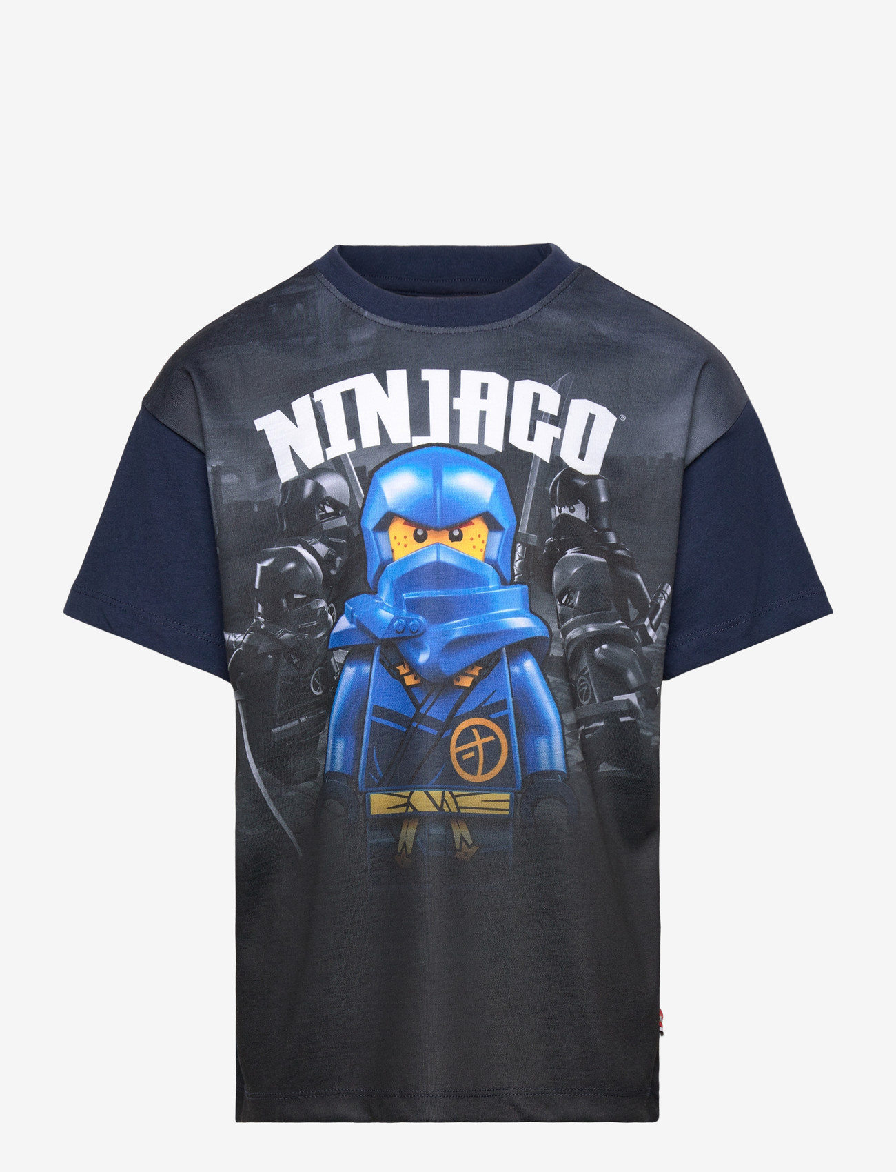 LEGO kidswear - LWTAJ 104 - T-SHIRT S/S - kortärmade skjortor - dark navy - 0