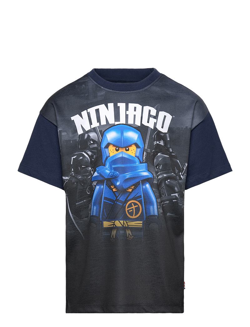 LEGO kidswear - LWTAJ 104 - T-SHIRT S/S - kortärmade skjortor - dark navy - 0