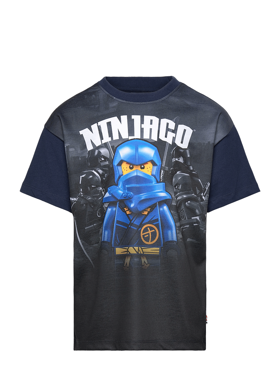 Lego Wear - LWTAJ 104 - T-SHIRT S/S - kurzärmlige hemden - dark navy - 0