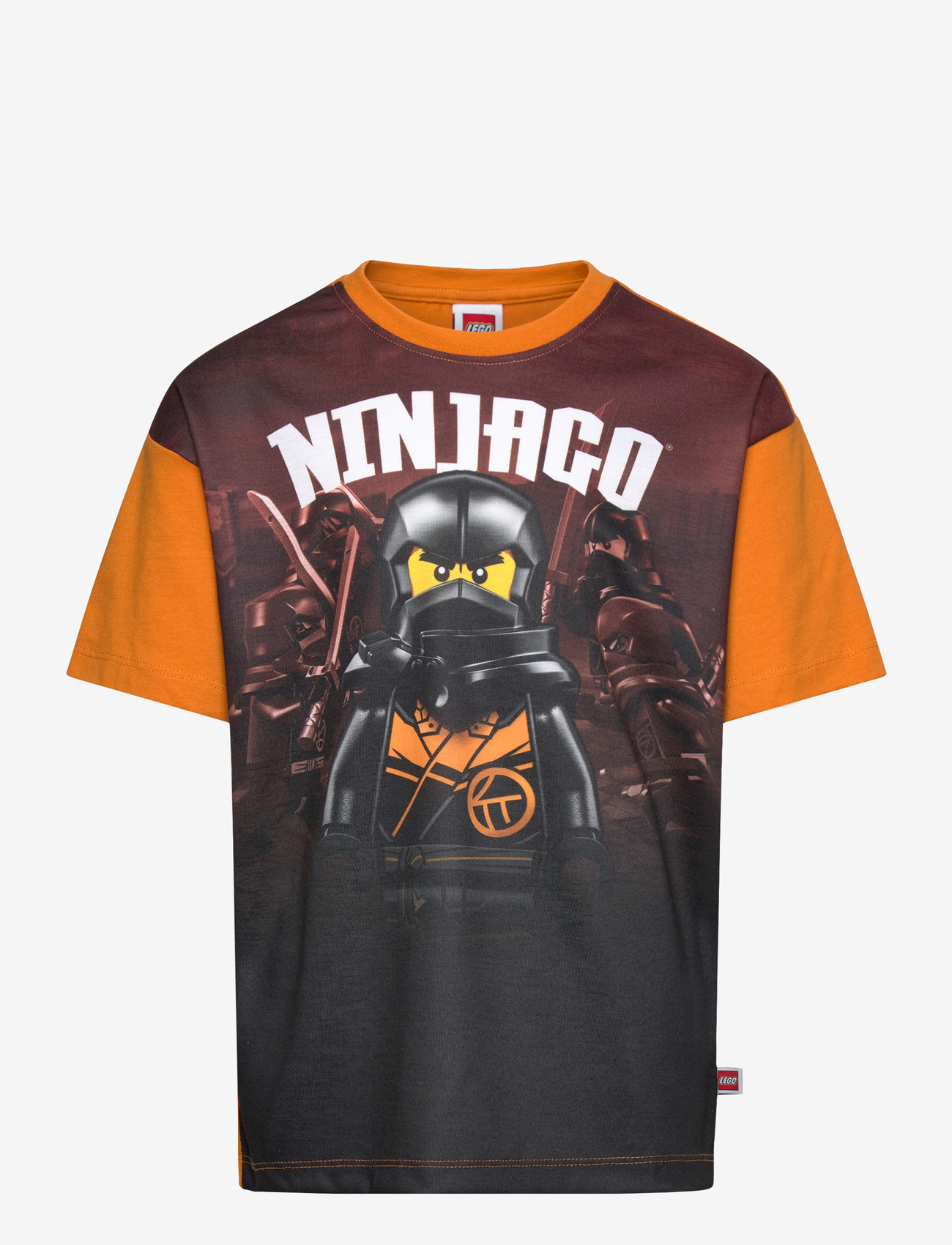 Lego Wear - LWTAJ 104 - T-SHIRT S/S - kurzärmlige hemden - dark orange - 0