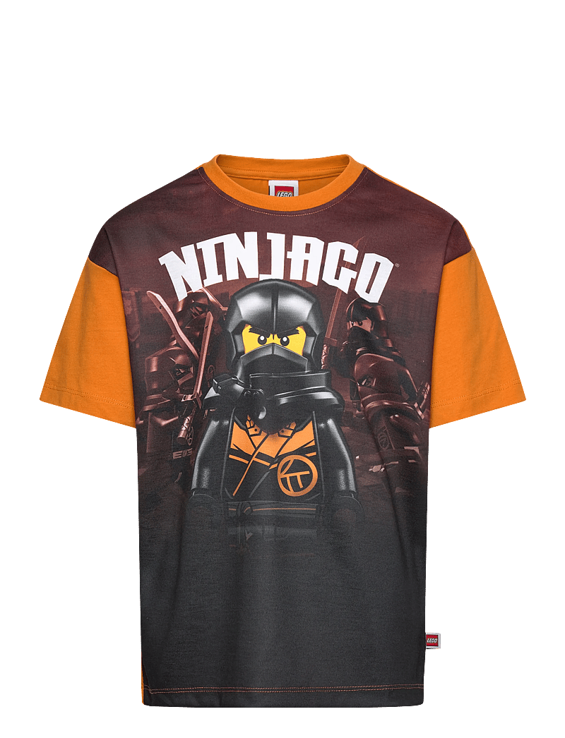Lego Wear - LWTAJ 104 - T-SHIRT S/S - kurzärmlige hemden - dark orange - 0