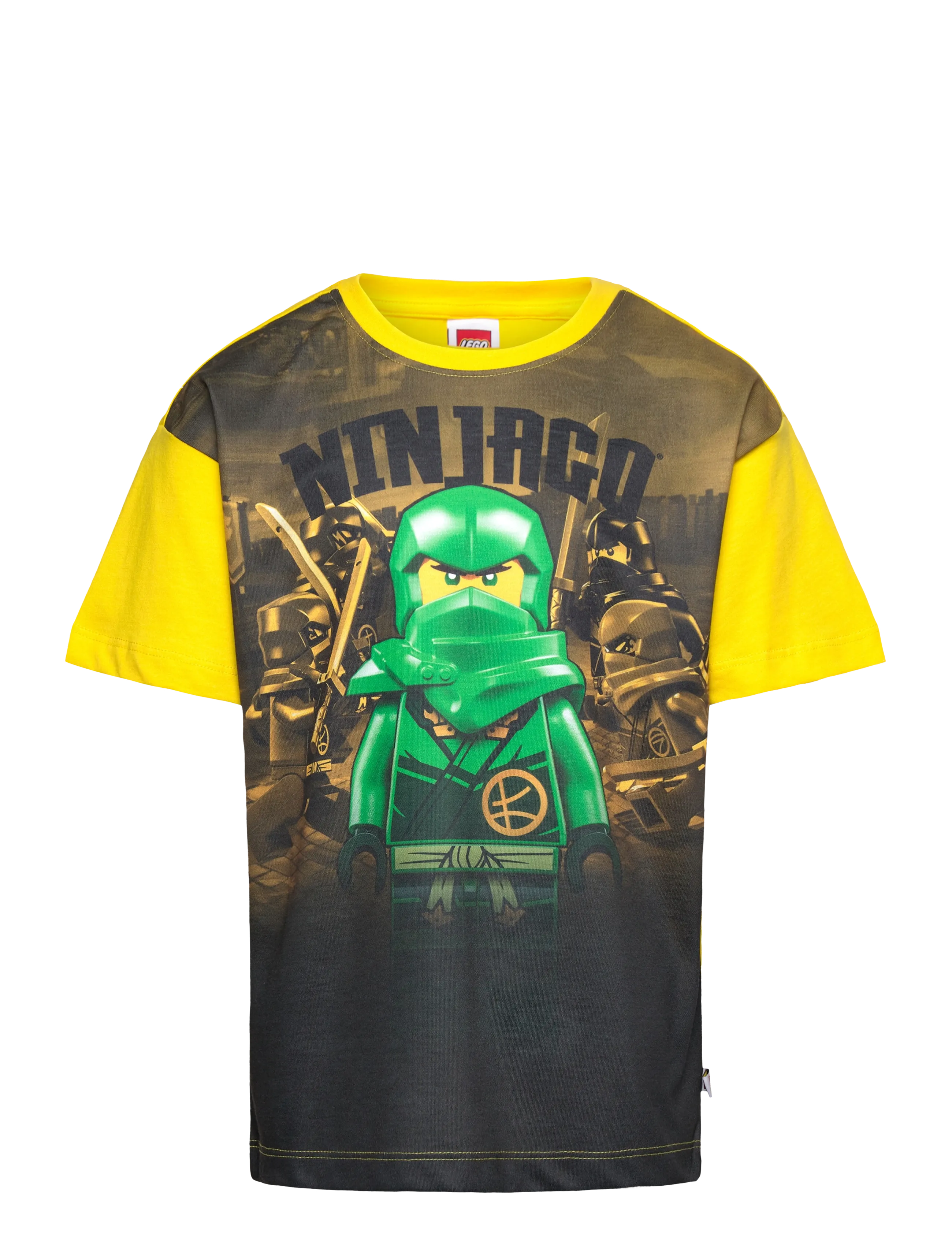 Lego Wear Lwtaj 104 - T-Shirt S/S, 104, Yellow, Skjorter > Kortærmede Shirts, Børn
