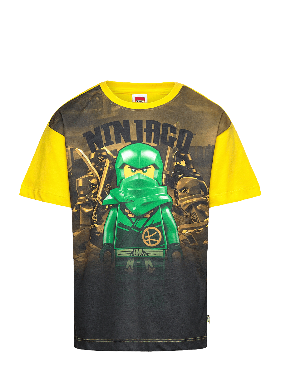 Lego Wear - LWTAJ 104 - T-SHIRT S/S - marškiniai trumpomis rankovėmis - yellow - 0