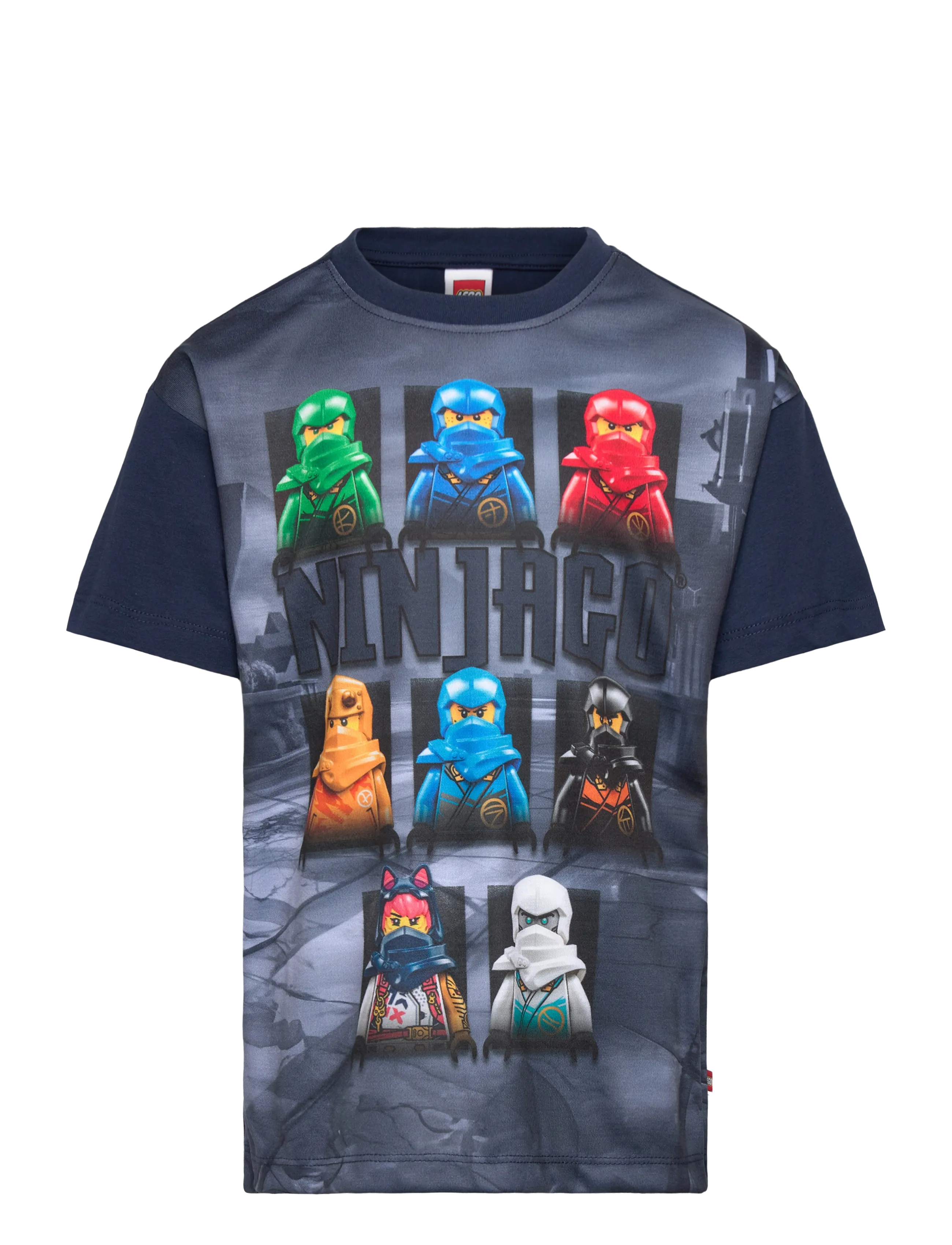 Lego Wear Lwtaj 107 - T-Shirt S/S, 146, Navy, Skjorter > Kortærmede Shirts, Børn