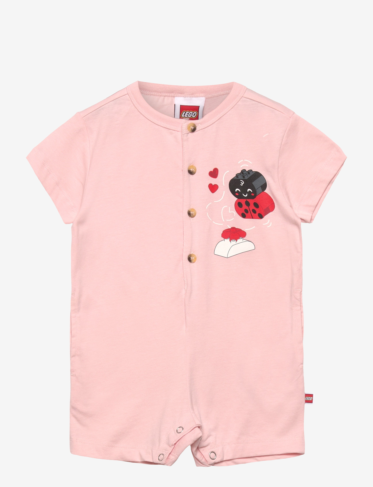 Lego Wear - LEGO® DUPLO® Jumpsuit - LWPAX 202 - kortærmede heldragter - rose - 0
