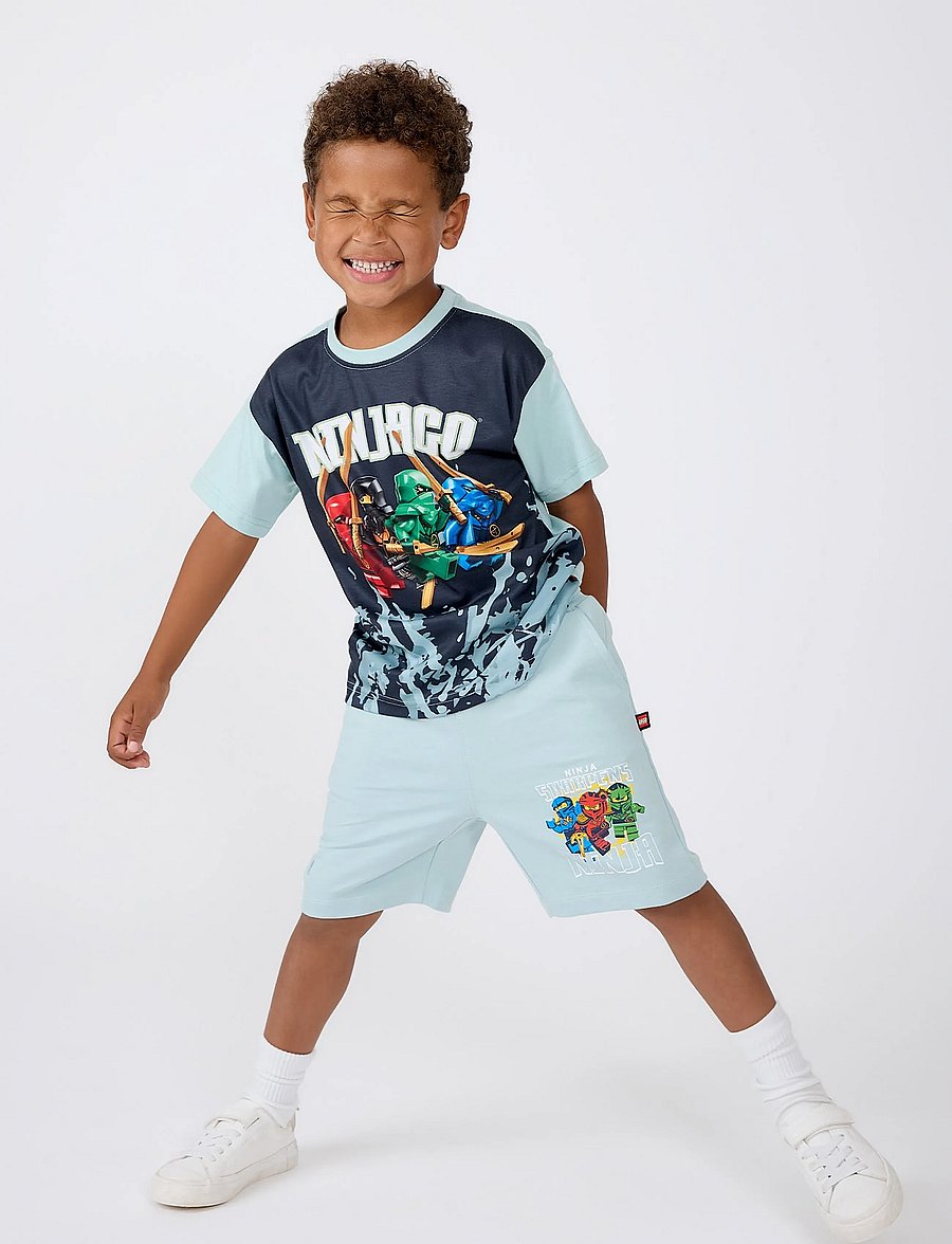 Lego Wear - LWTAJ 310 - T-SHIRT S/S - kortermede t-skjorter - blue green - 0