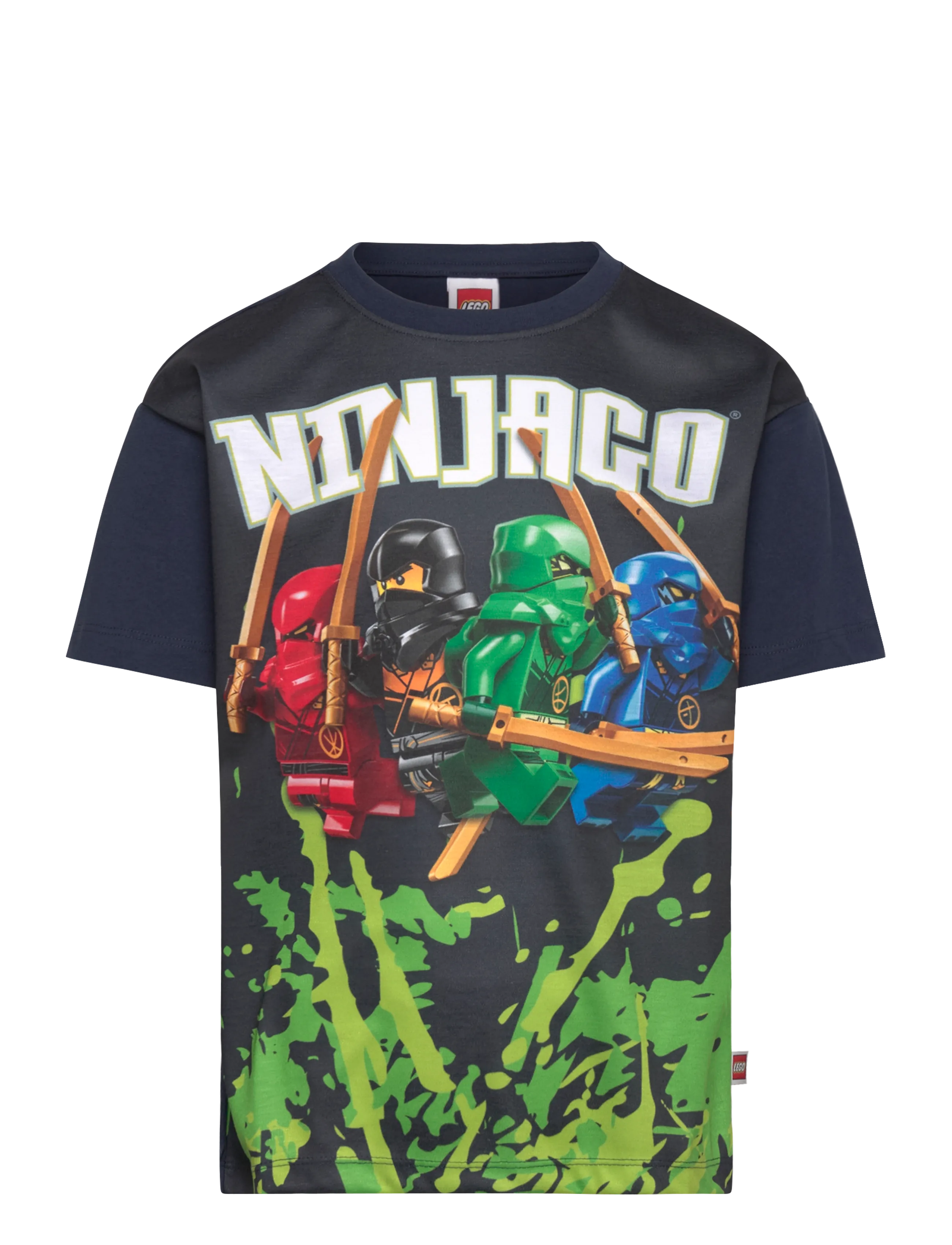 LEGO WEAR Lwtaj 310 - T-Shirt S/S Navy - 140 - Kinder