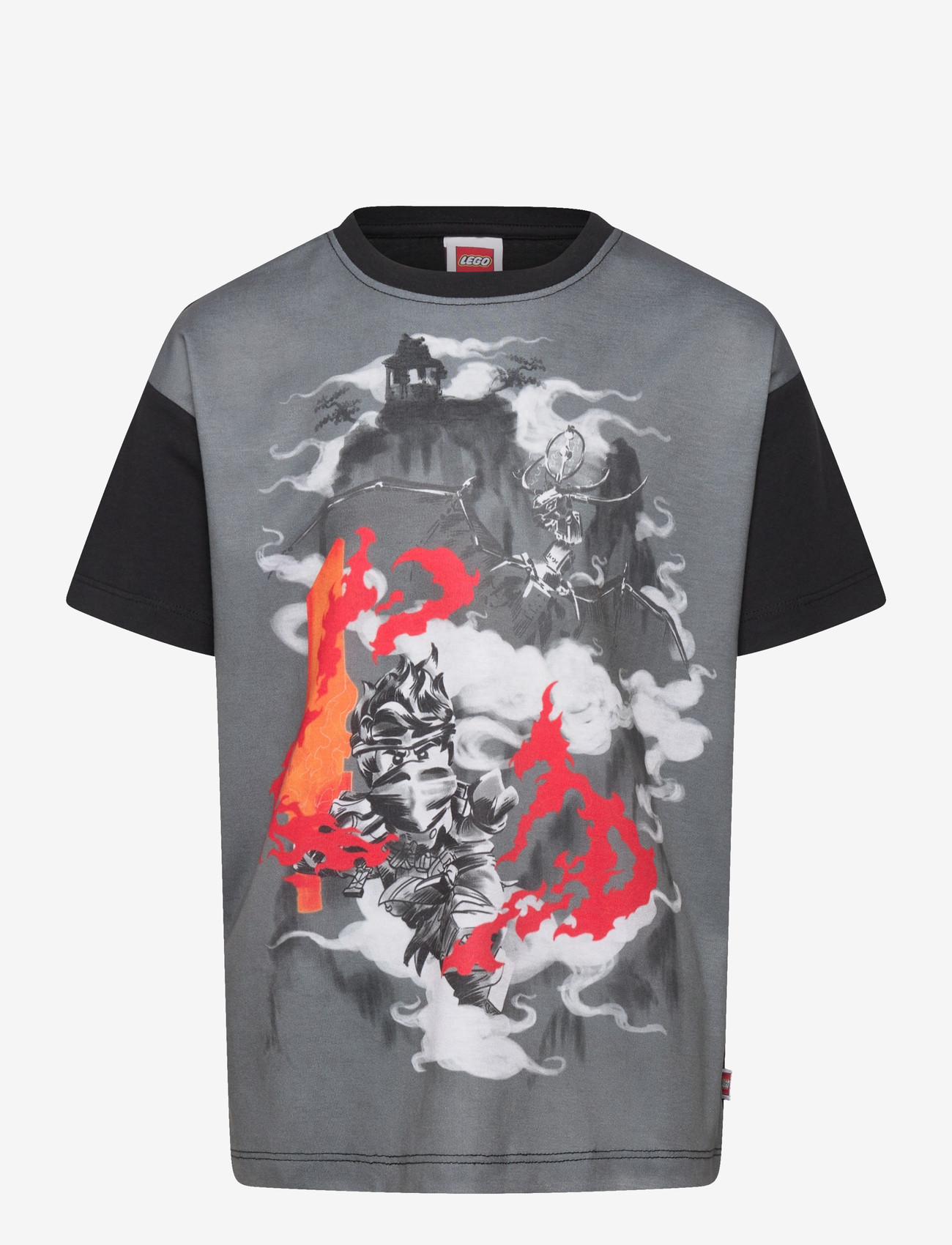 Lego Wear - LWTAJ 203 - T-SHIRT S/S - krótki rękaw - black - 0