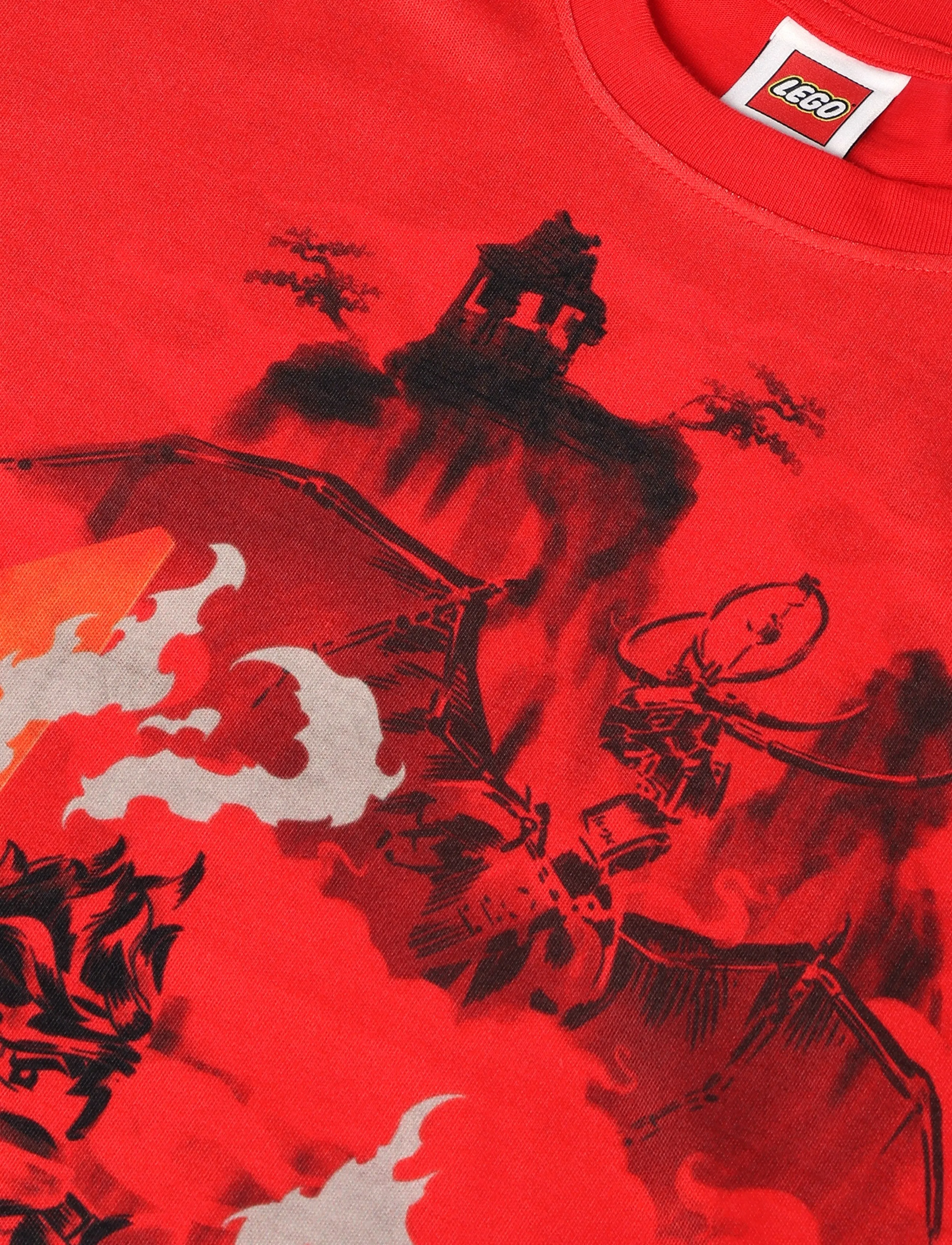 Lego Wear - LEGO® NINJAGO® T-Shirt S/S - LWTAJ 203 - kurzärmelige - red - 2