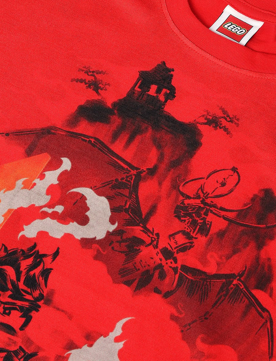 Lego Wear - LEGO® NINJAGO® T-Shirt S/S - LWTAJ 203 - kurzärmelige - red - 2