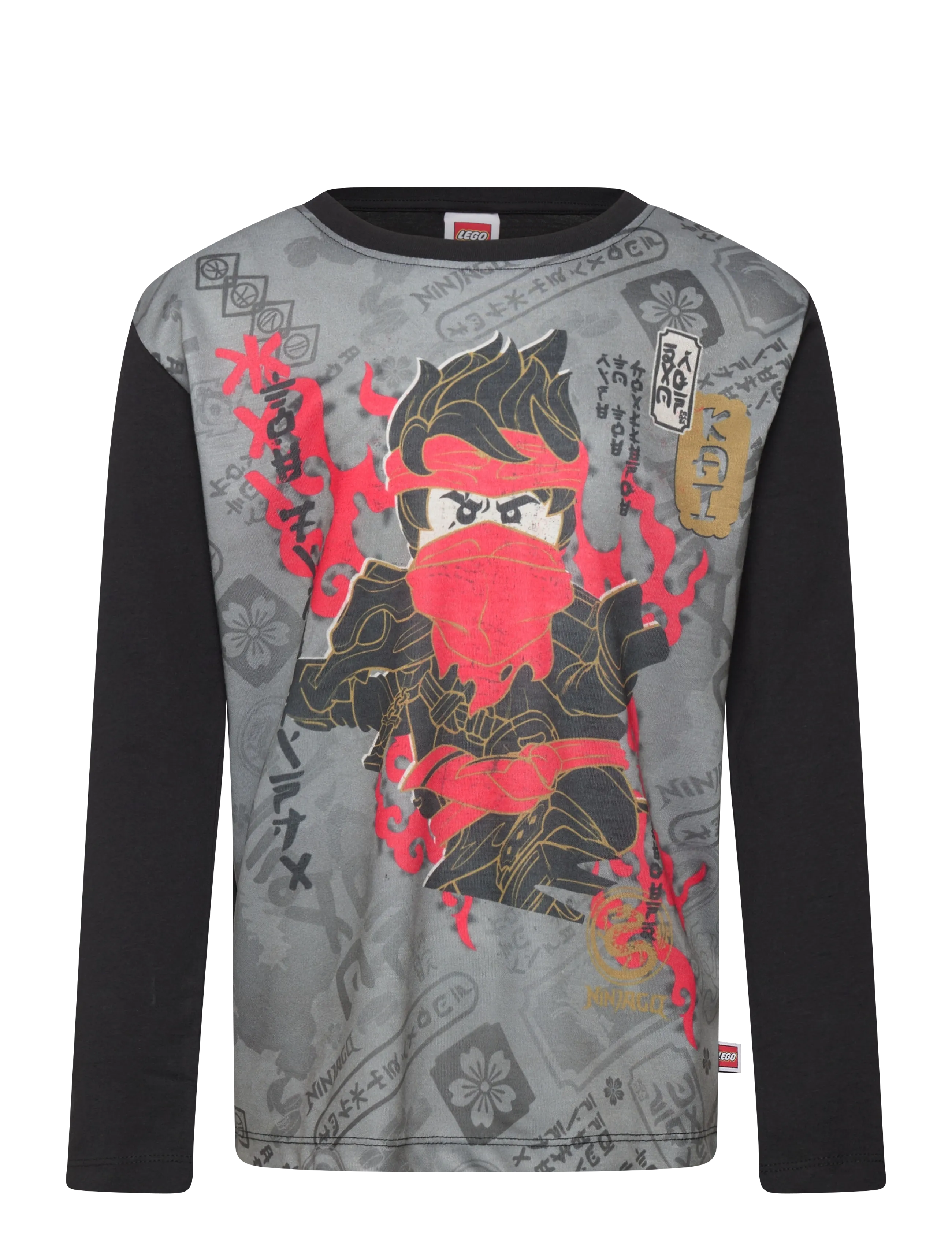 LEGO kidswear LWTAJ 221 - T-SHIRT L/S - Kläder - BLACK / black