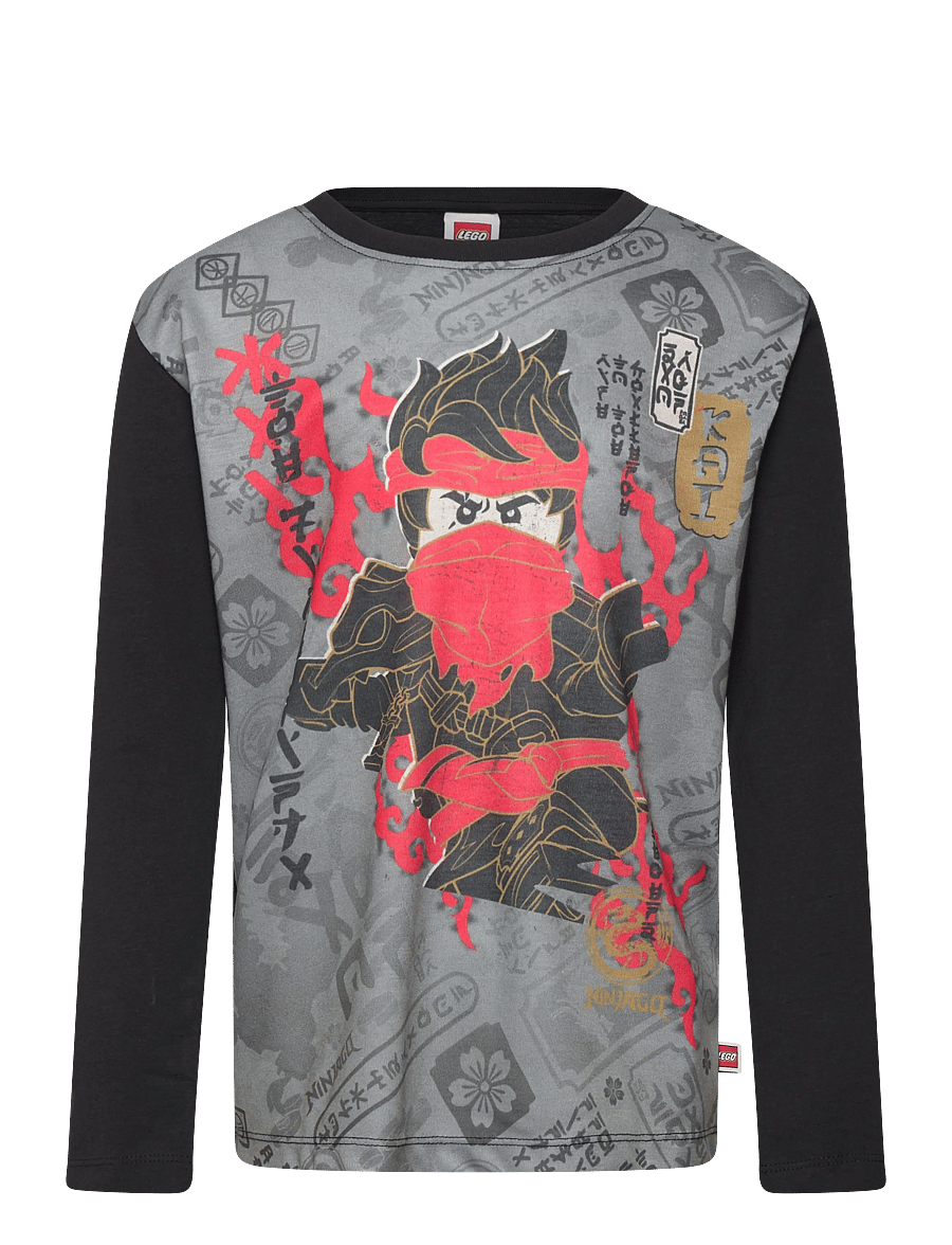 Lego Wear - LWTAJ 221 - T-SHIRT L/S - pikkade varrukatega t-särgid - black - 0